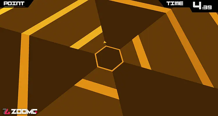 بازی موبایل Super Hexagon