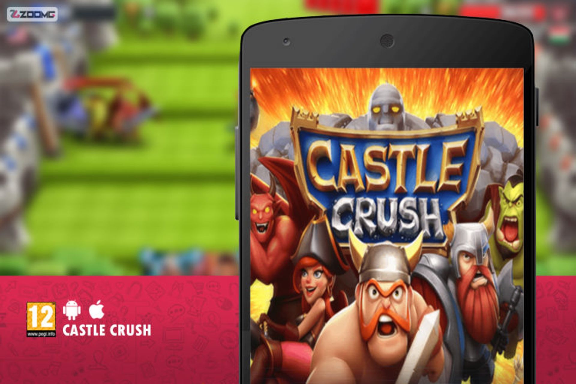 بازی موبایل Castle Crush