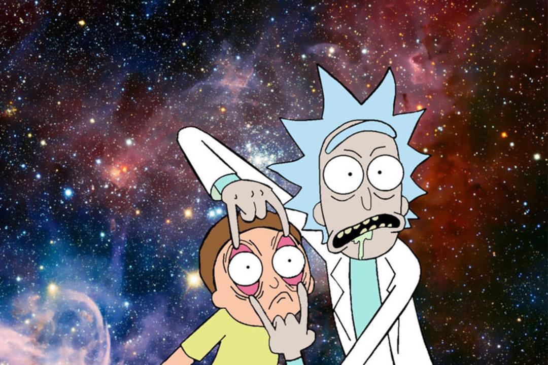 باز کردن چشم مورتی توسط ریک در سریال rick and morty