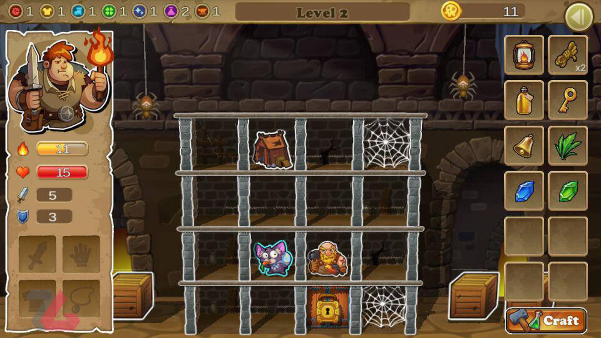 Downgeon Quest Screenshot
