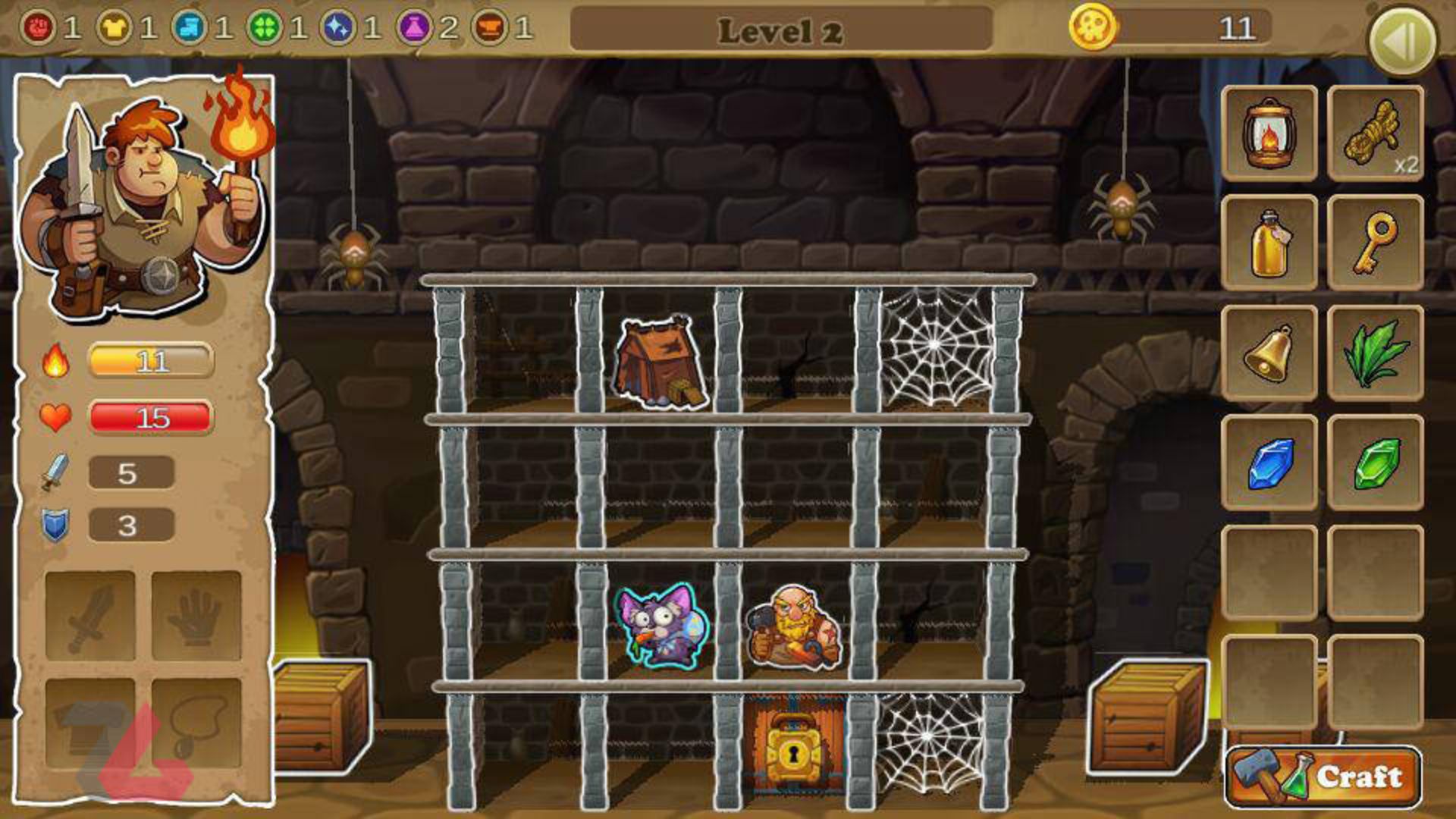 Downgeon Quest Screenshot