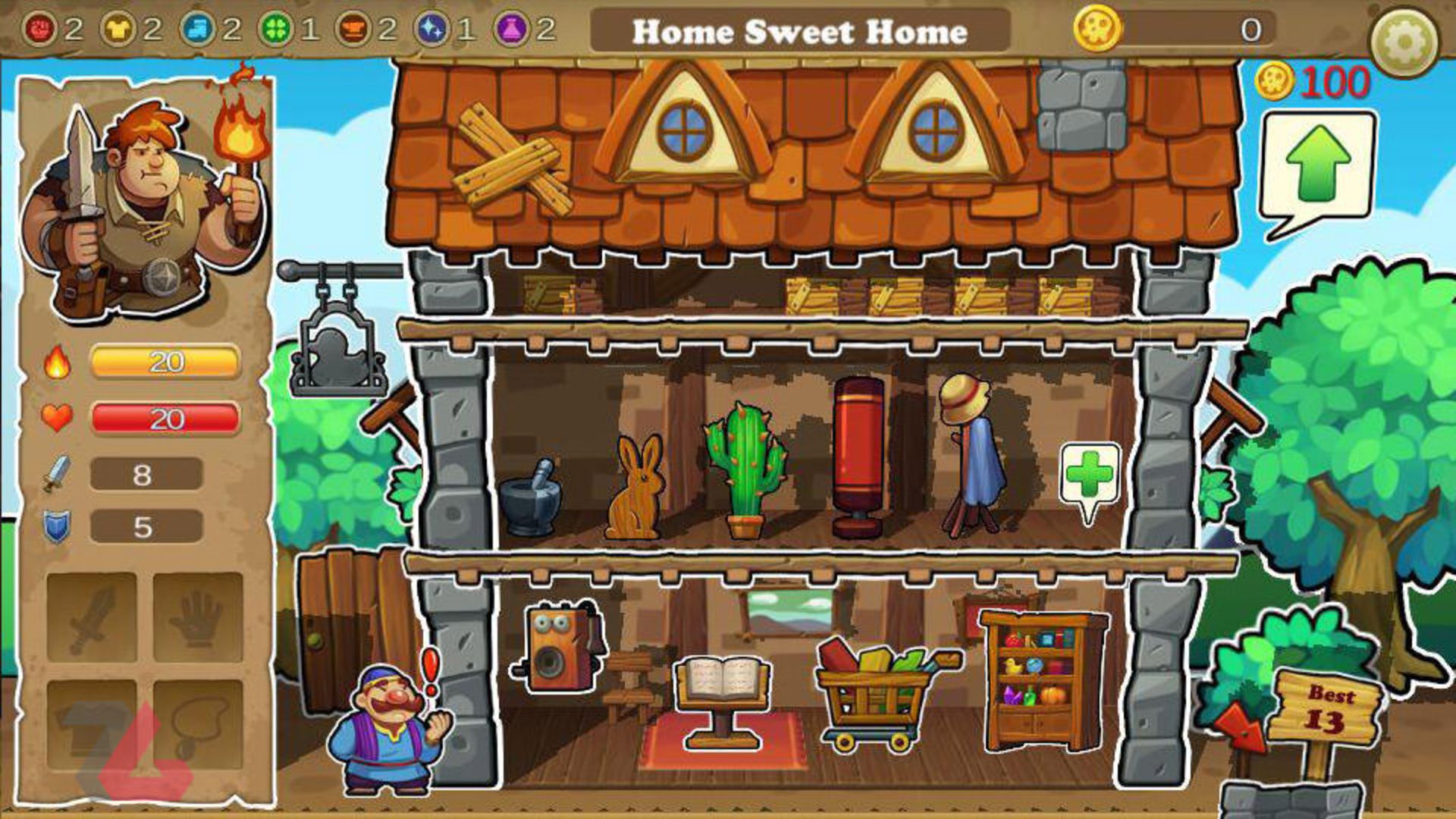 Downgeon Quest- Screenshot1
