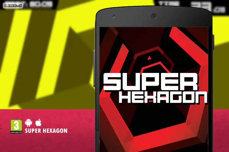 بازی موبایل Super Hexagon