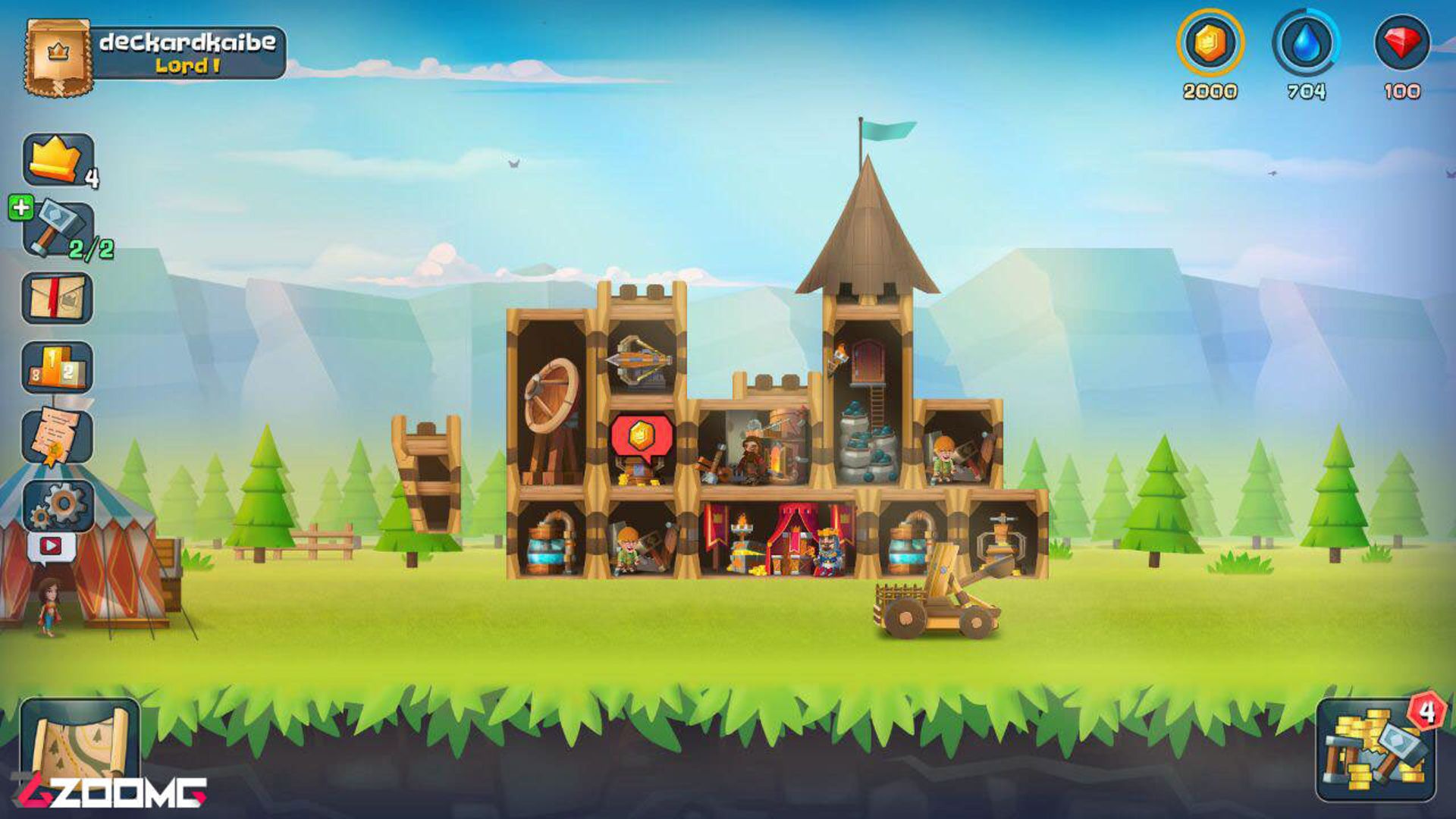 castle revenge بازی