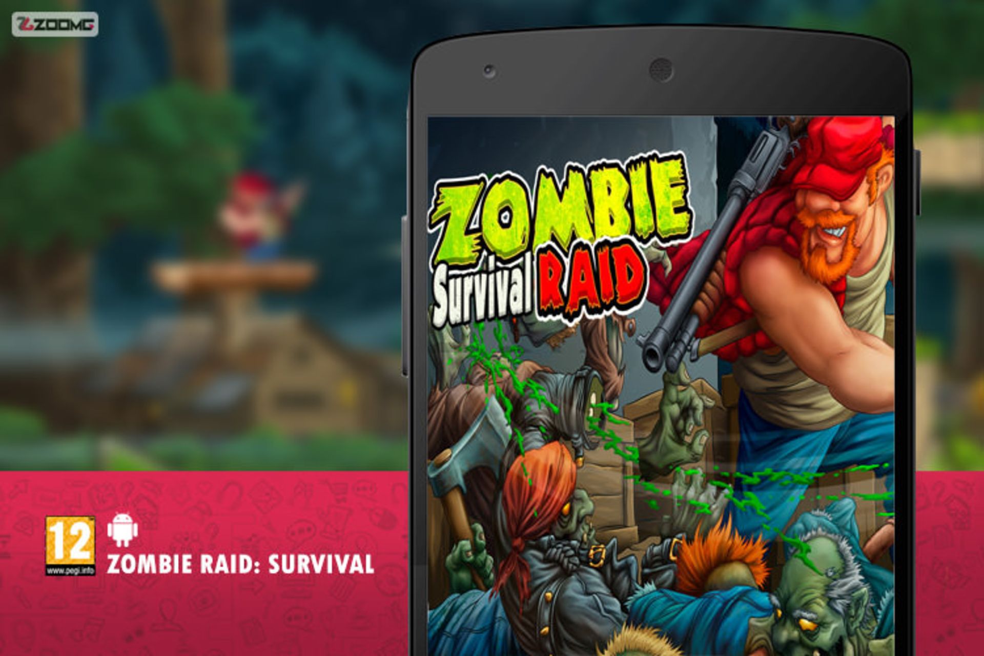 بازی موبایل Zombie Raid: Survival