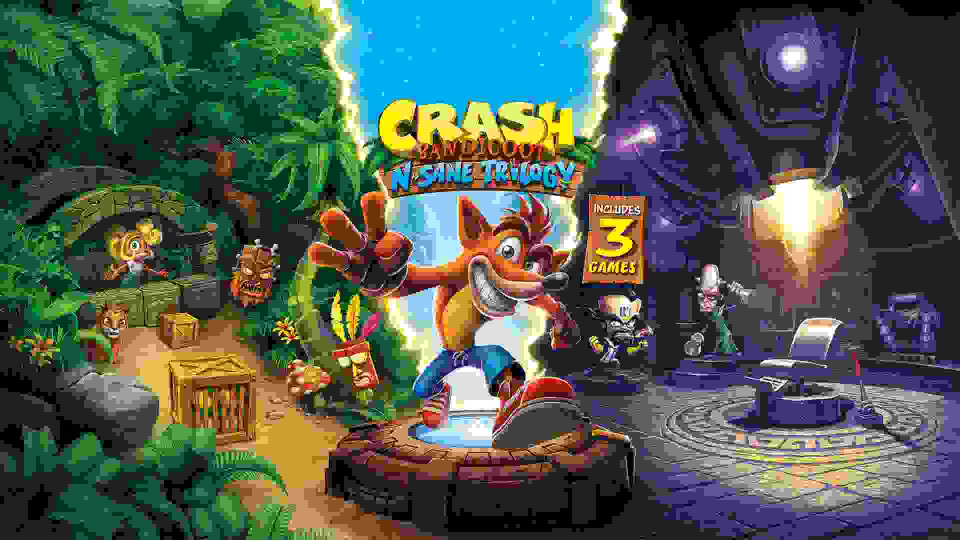 بازی Crash Bandicoot N. Sane Trilogy