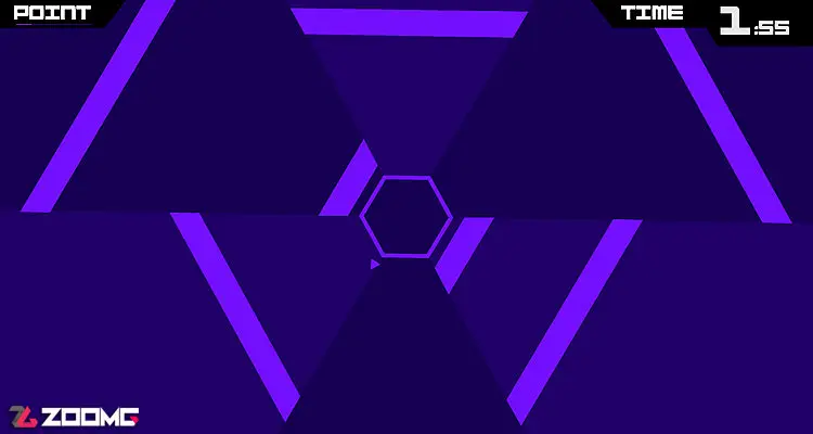 بازی موبایل Super Hexagon