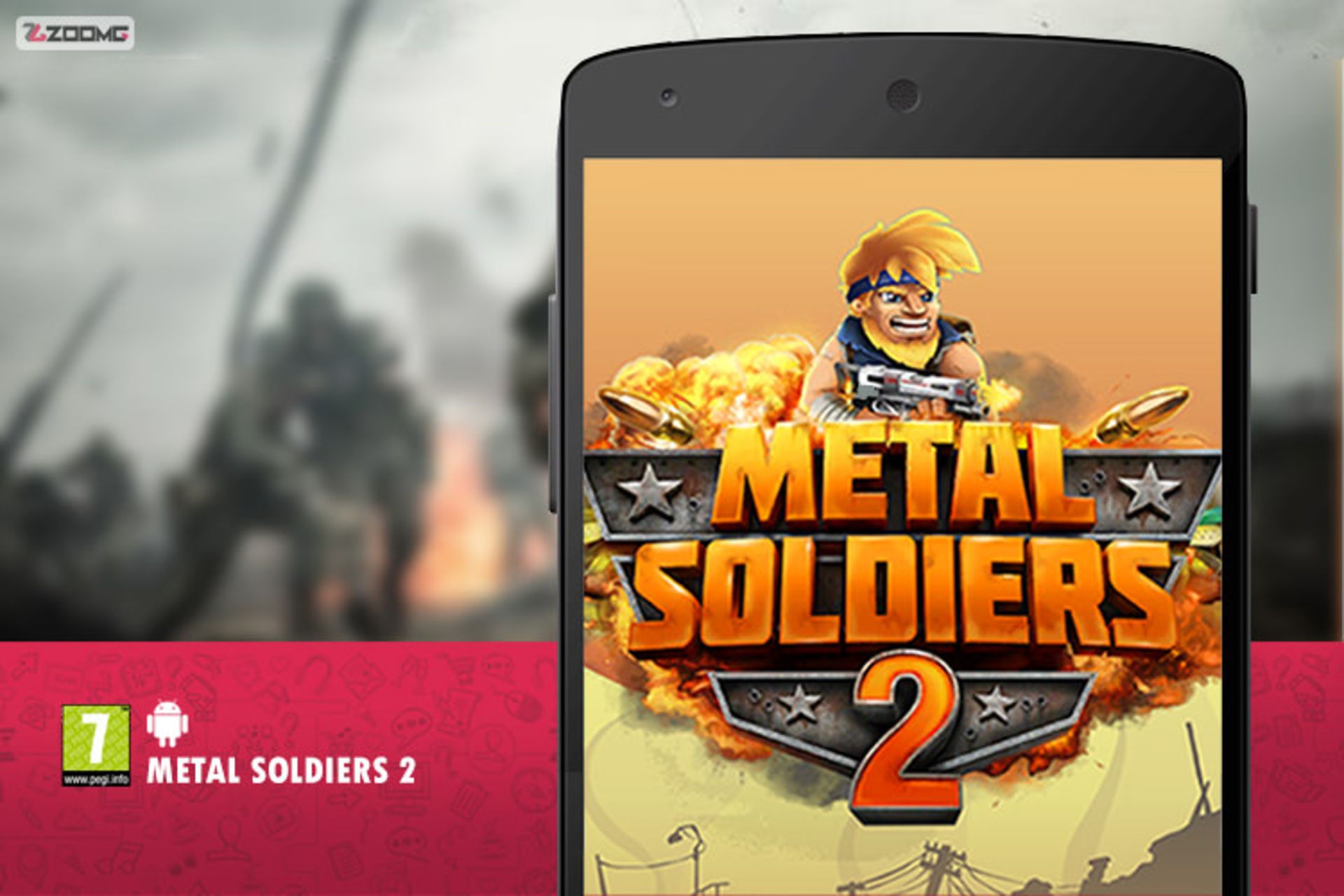 بازی اندروید Metal Soldiers 2