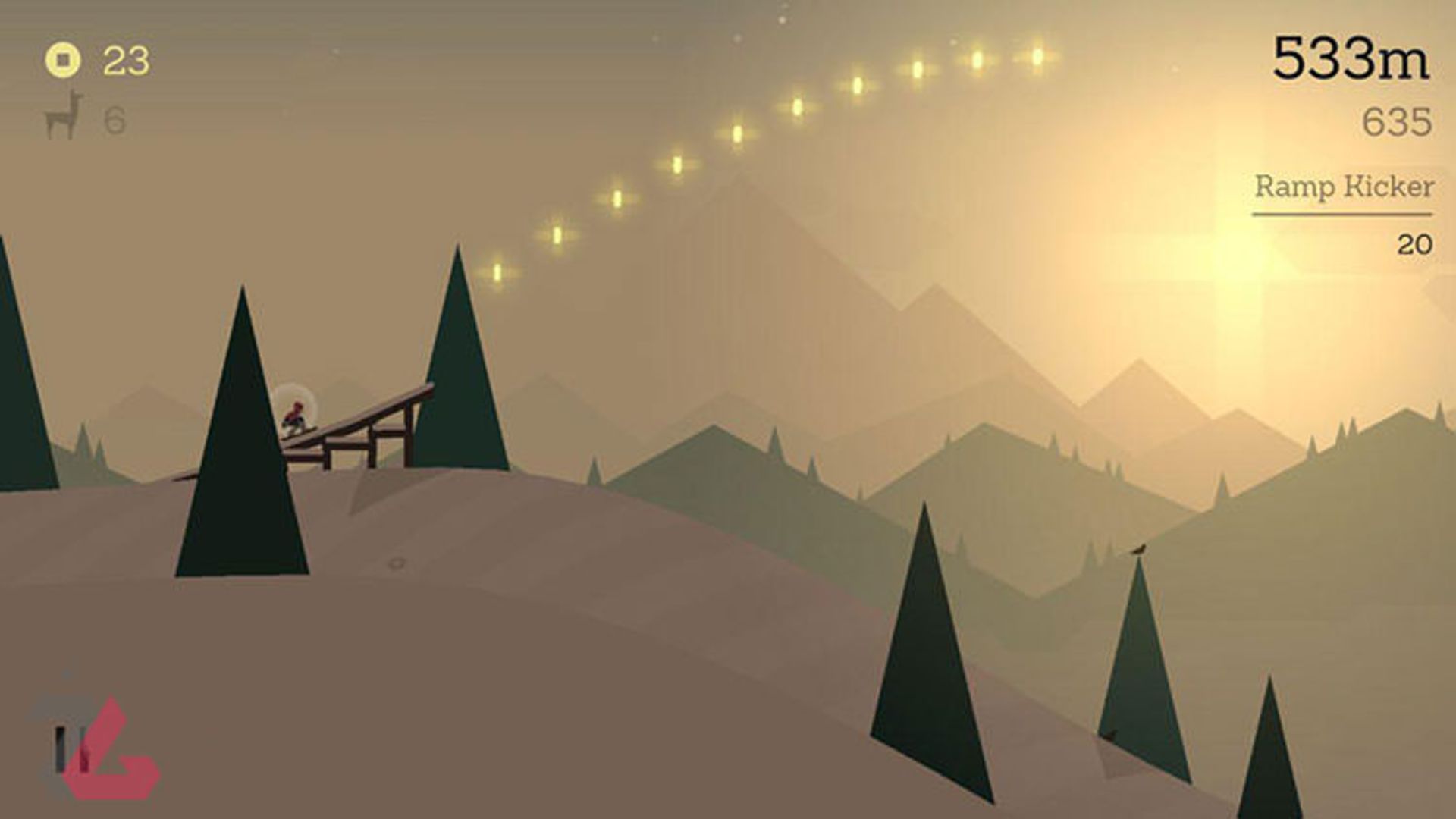 بازی موبایل Alto's Adventure