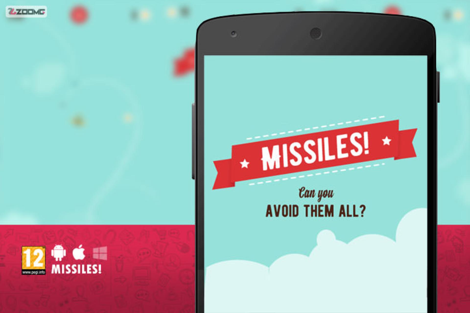 بازی موبایل missiles