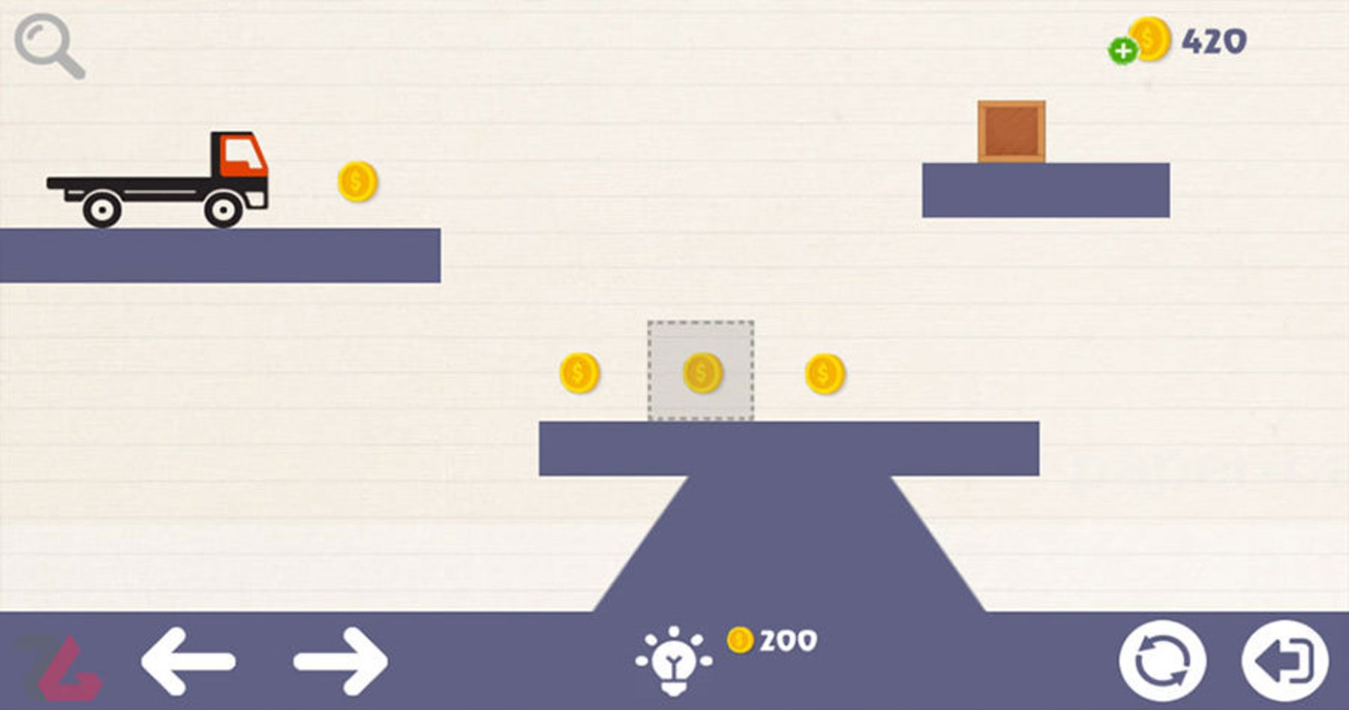 بازی Brain On! Physics Boxs Puzzles