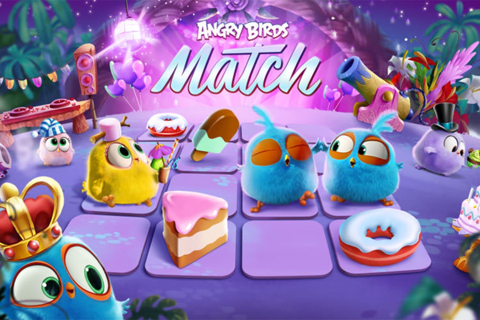 بازی موبایل Angry Birds Match