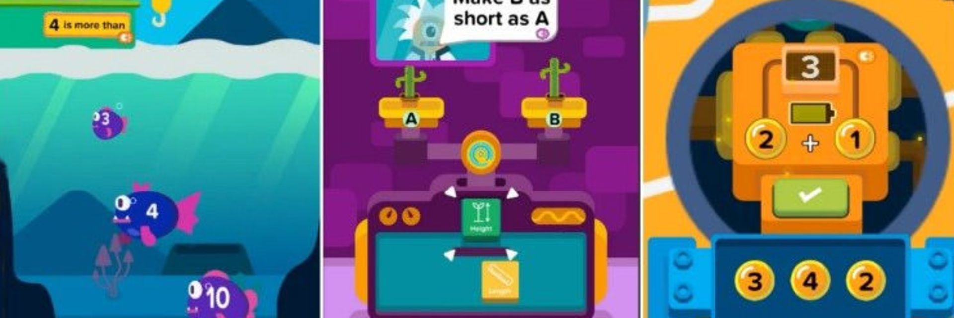 بازی Zap Zap Kindergarten Math
