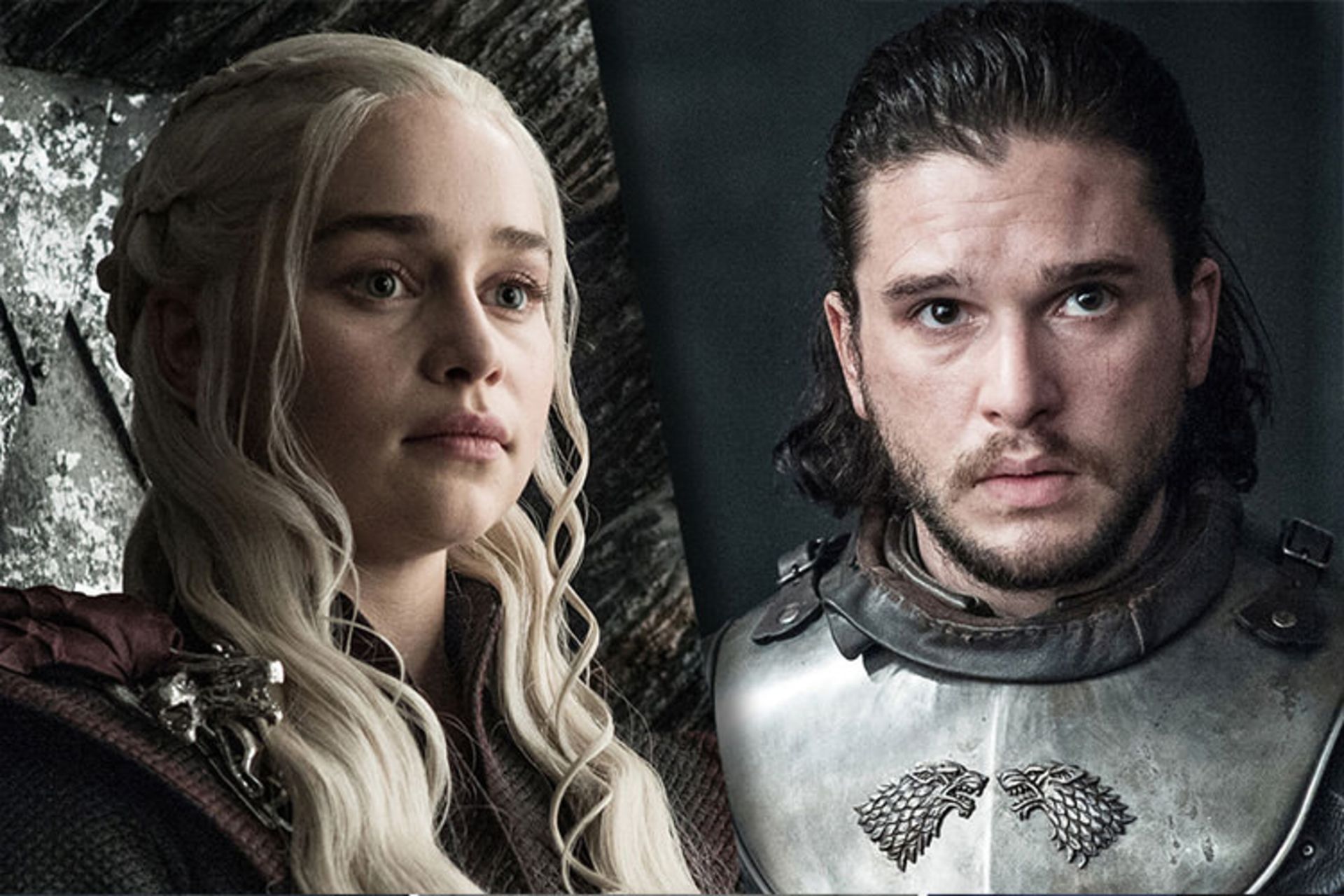 Daenerys Targaryen and Jon Snow