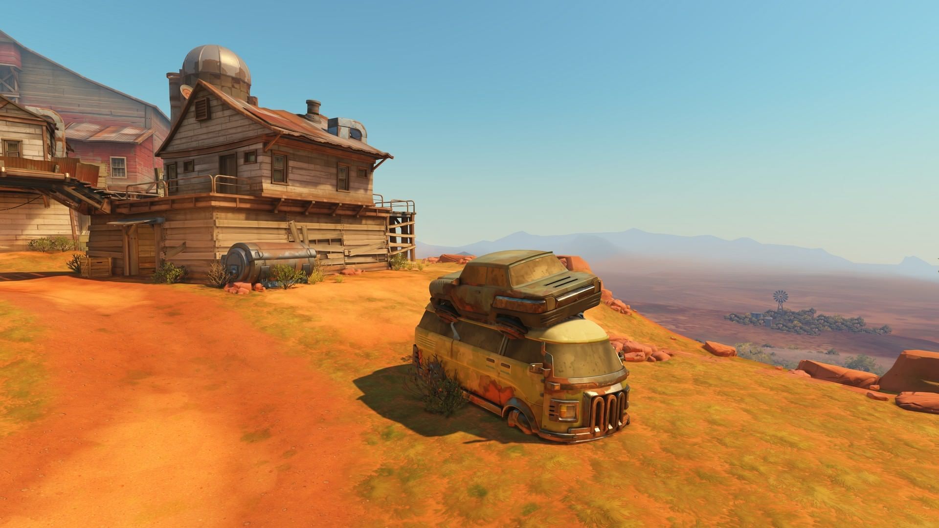 نقشه Junkertown بازی Overwatch