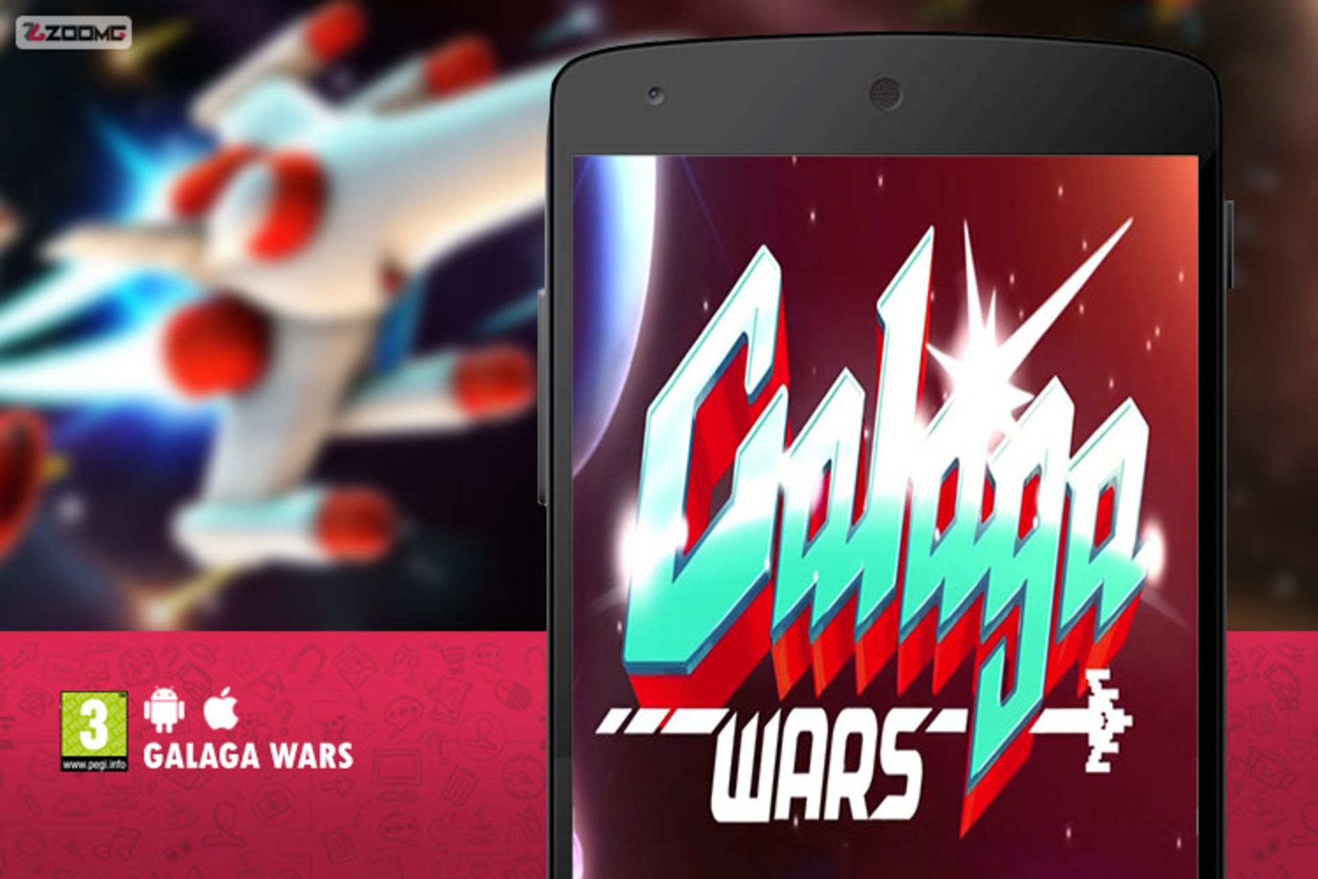 Galaga Wars Cover