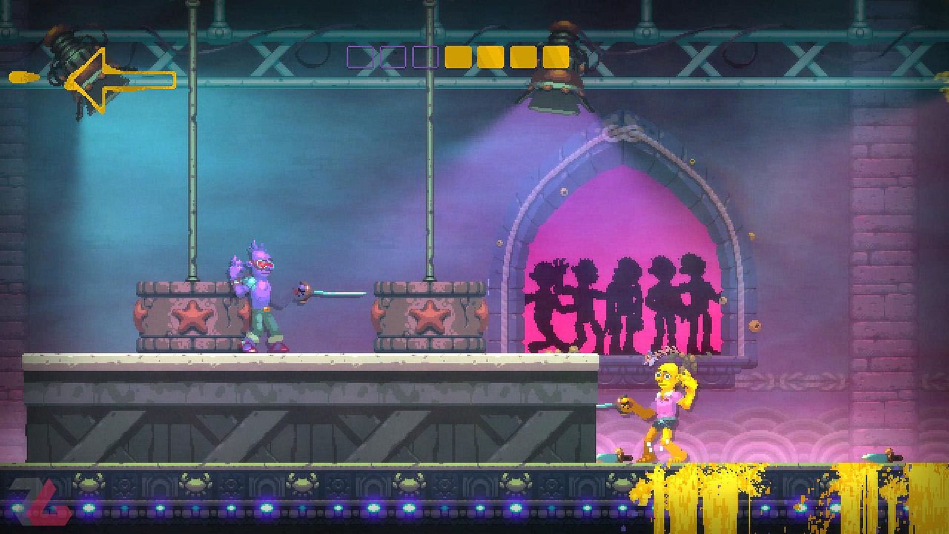 بررسی بازی Nidhogg 2