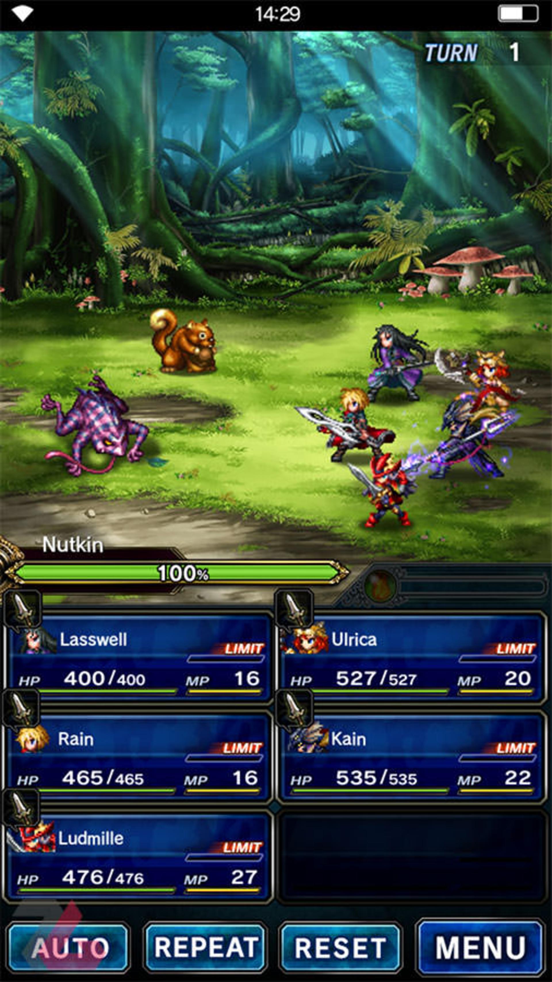 بازی موبایل Final Fantasy: Brave Exvius