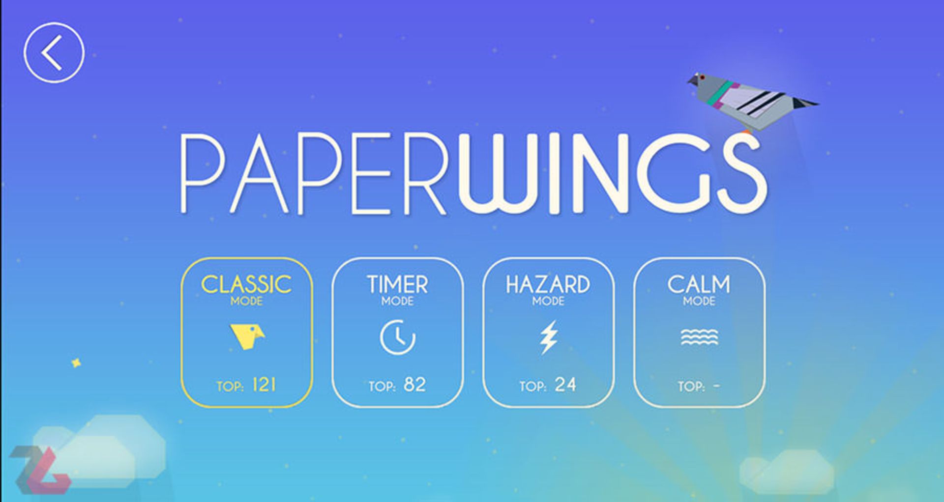 بازی Paper Wings