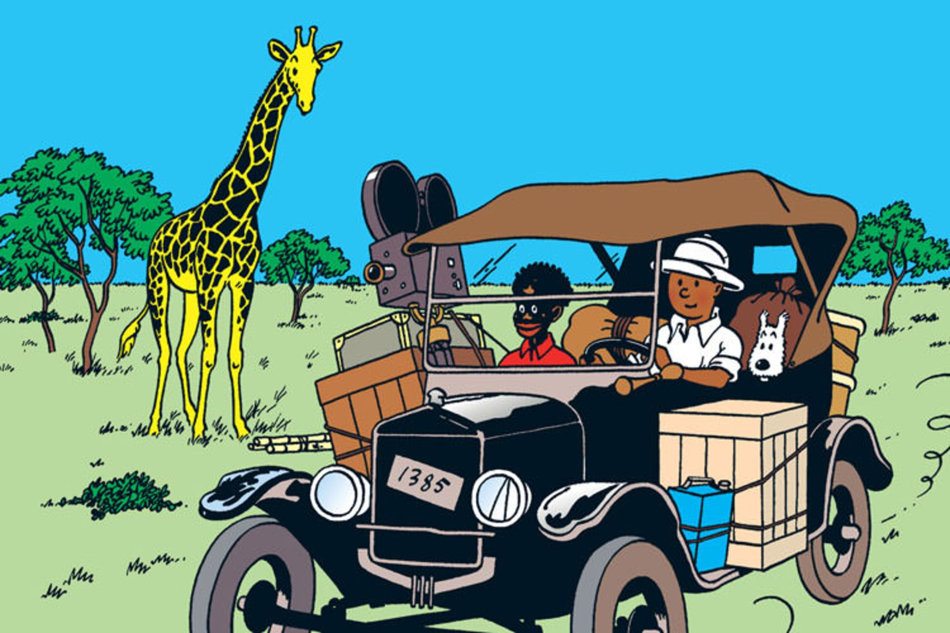 تن تن در کنگو / Tintin in Congo