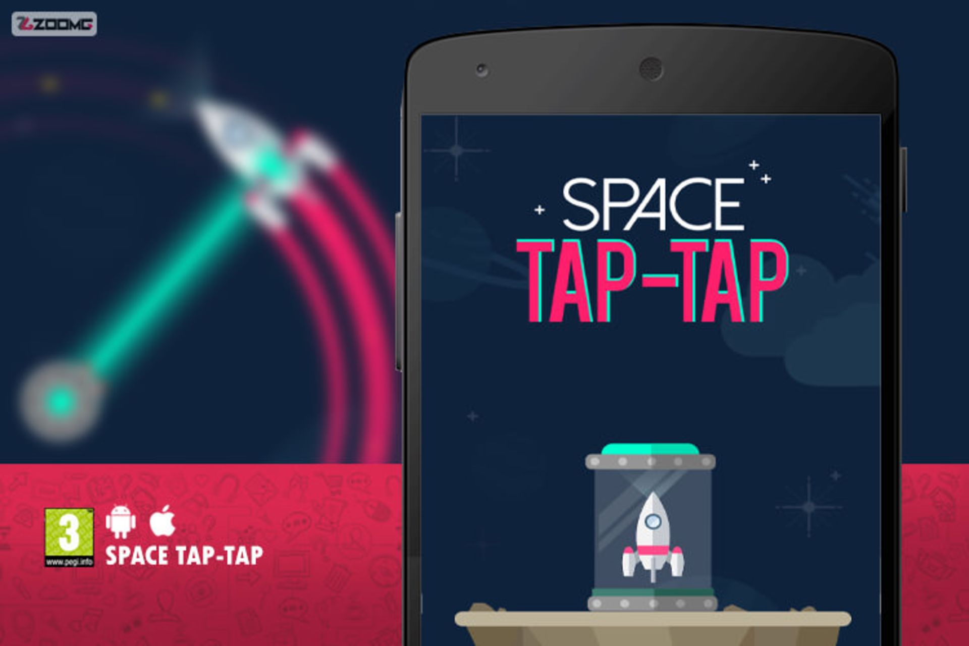 بازی موبایل Space Tap-Tap