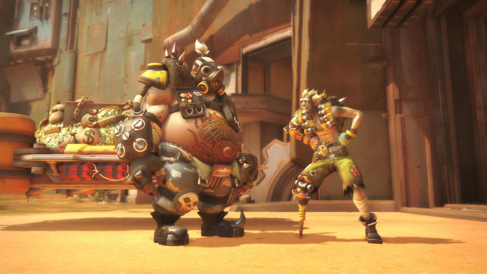 نقشه Junkertown بازی Overwatch
