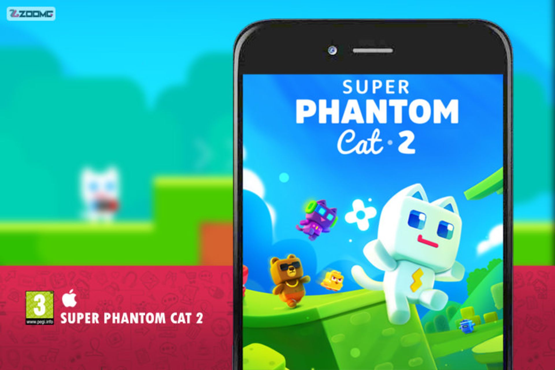 بازی موبایل Super Phantom Cat 2