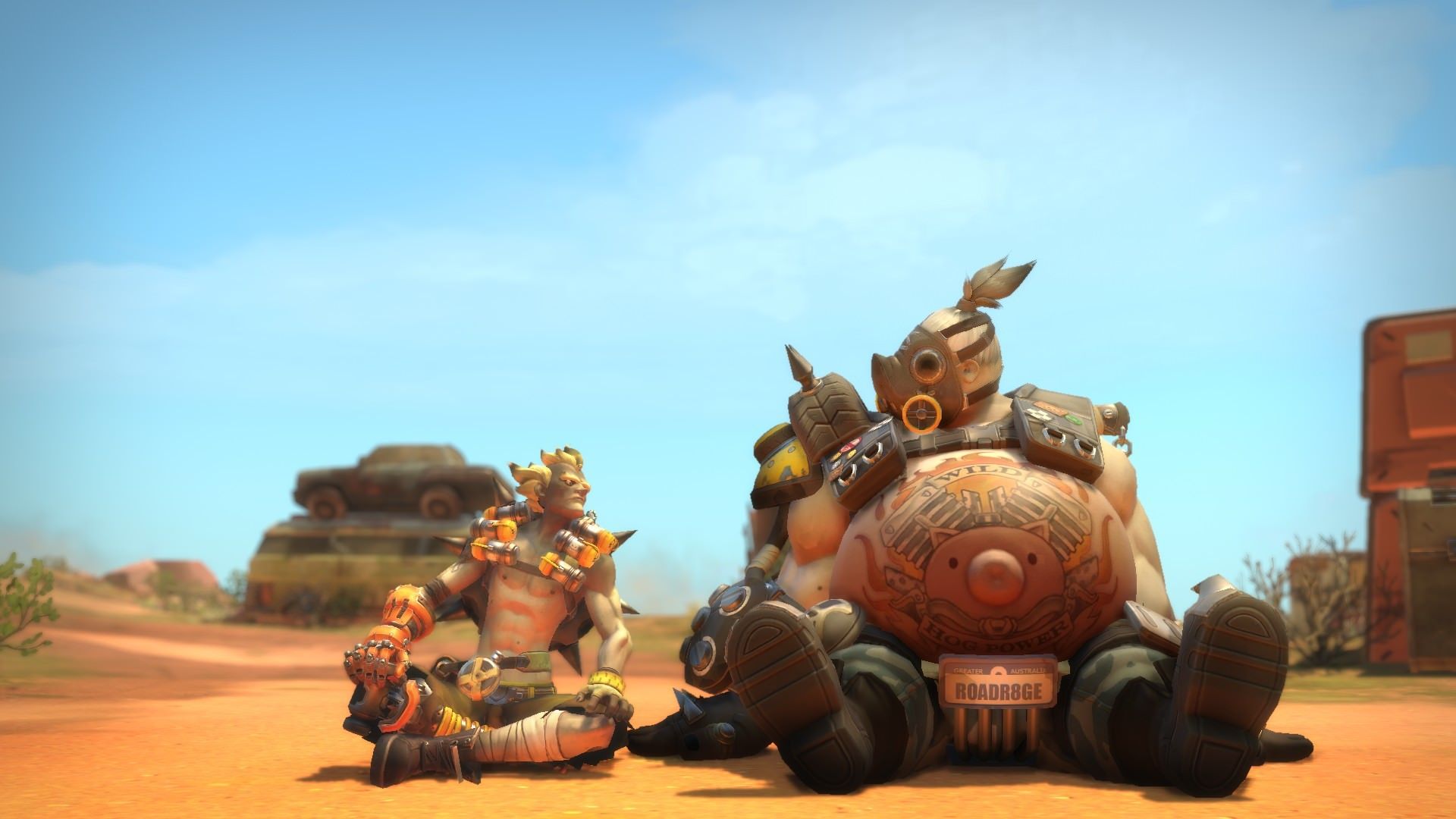 نقشه Junkertown بازی Overwatch