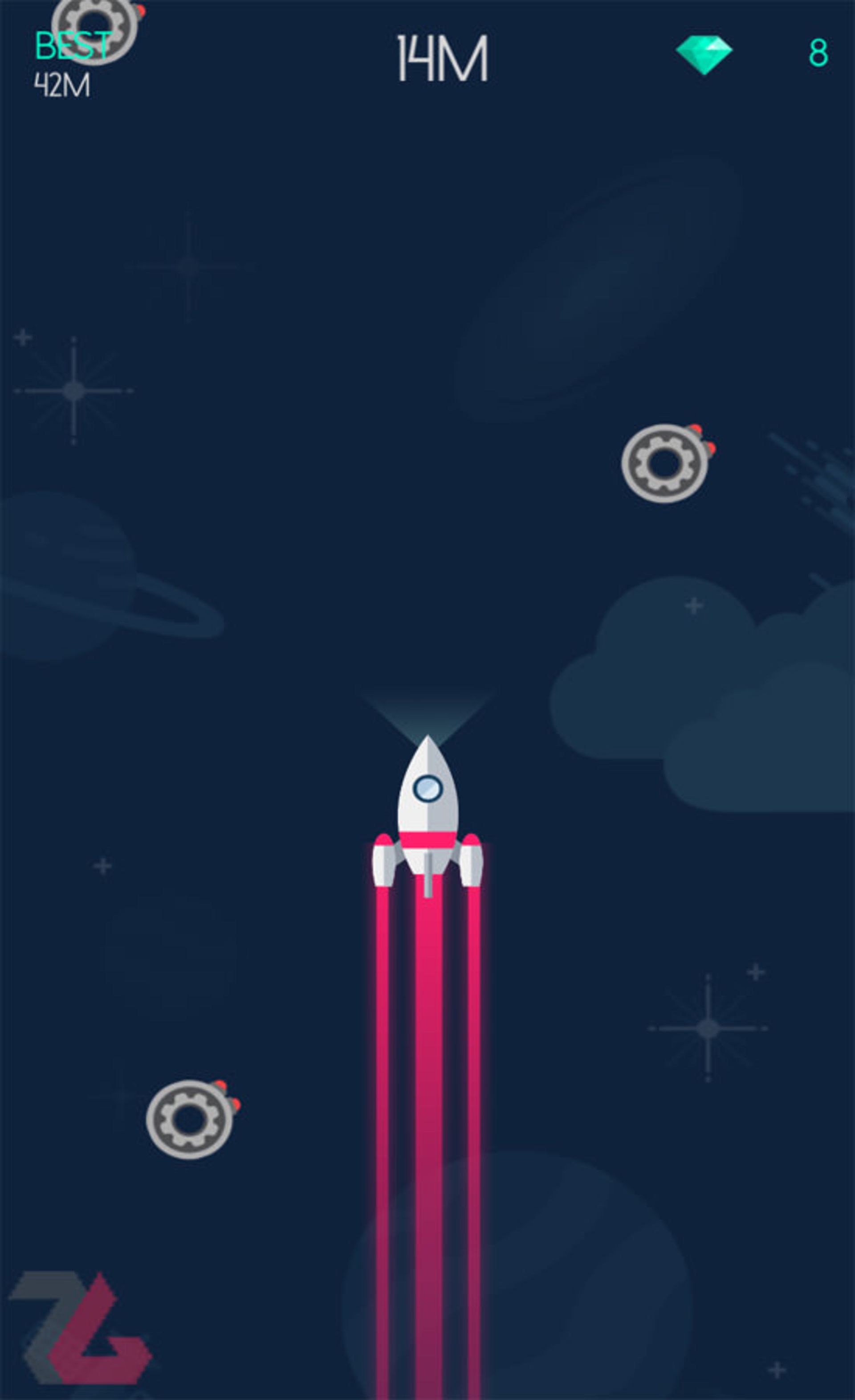 بازی موبایل Space Tap-Tap
