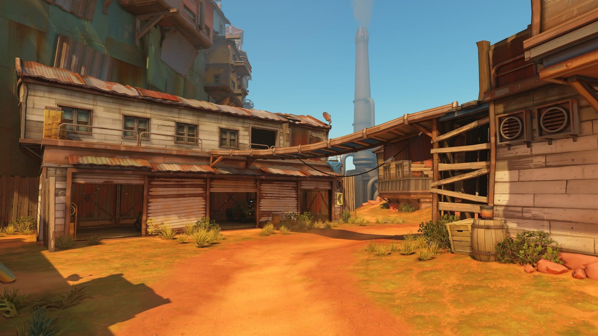 نقشه Junkertown بازی Overwatch