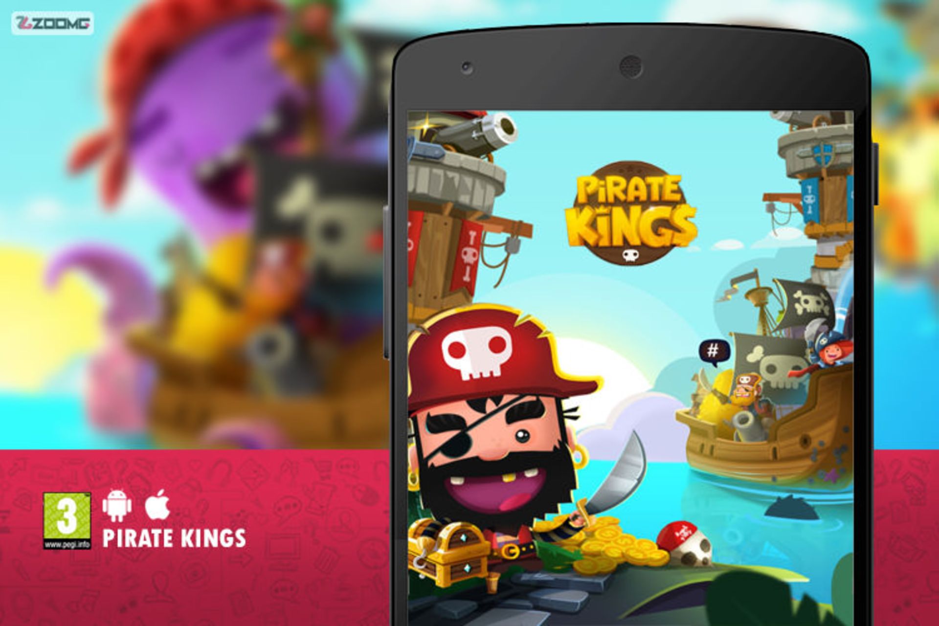 بازی موبایل Pirate Kings