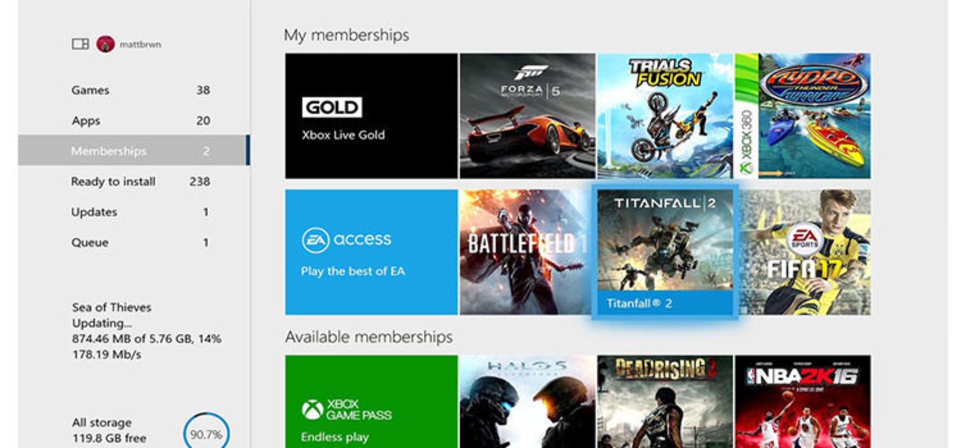Xbox New Dashboard