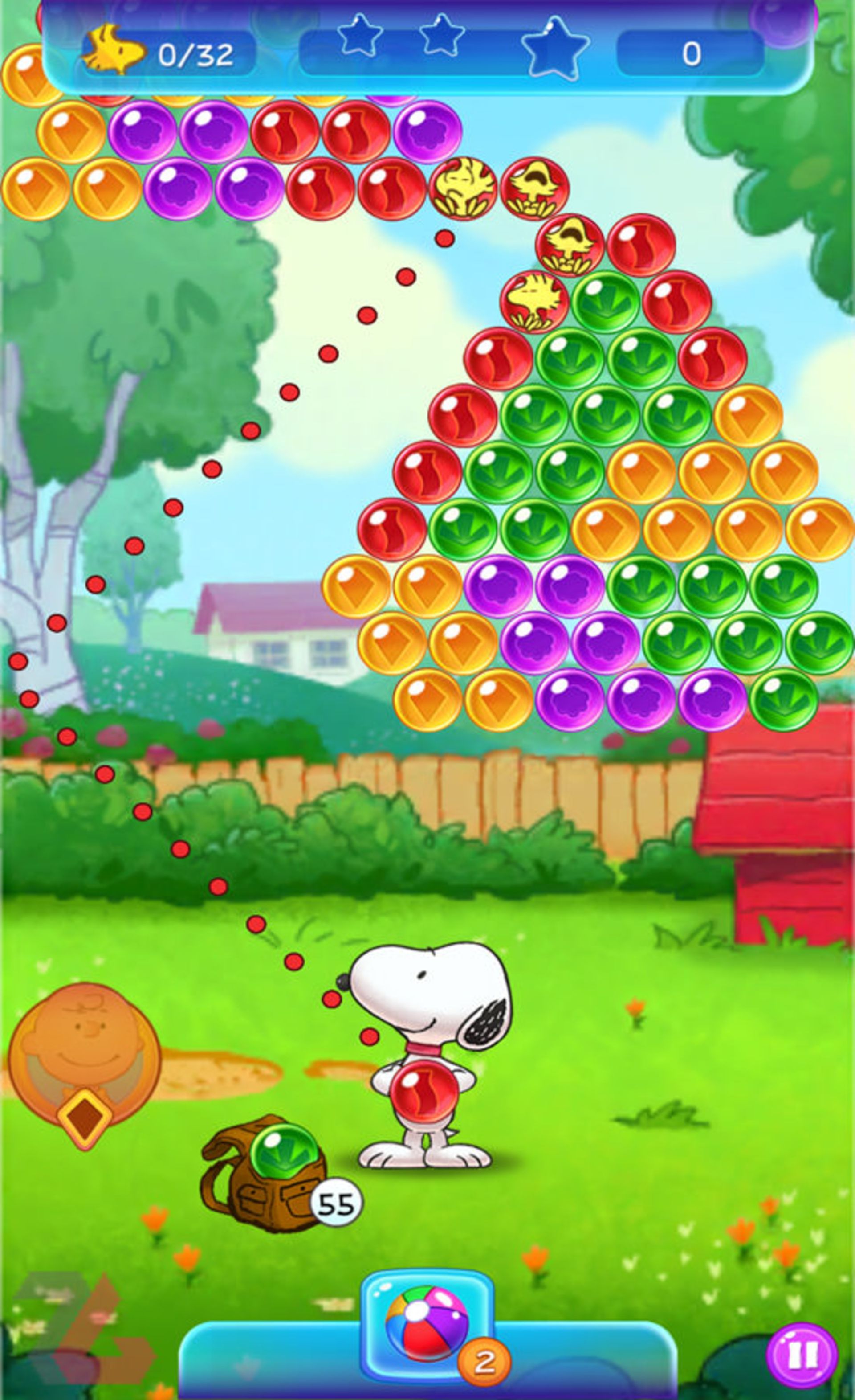 بازی موبایل Snoopy Pop