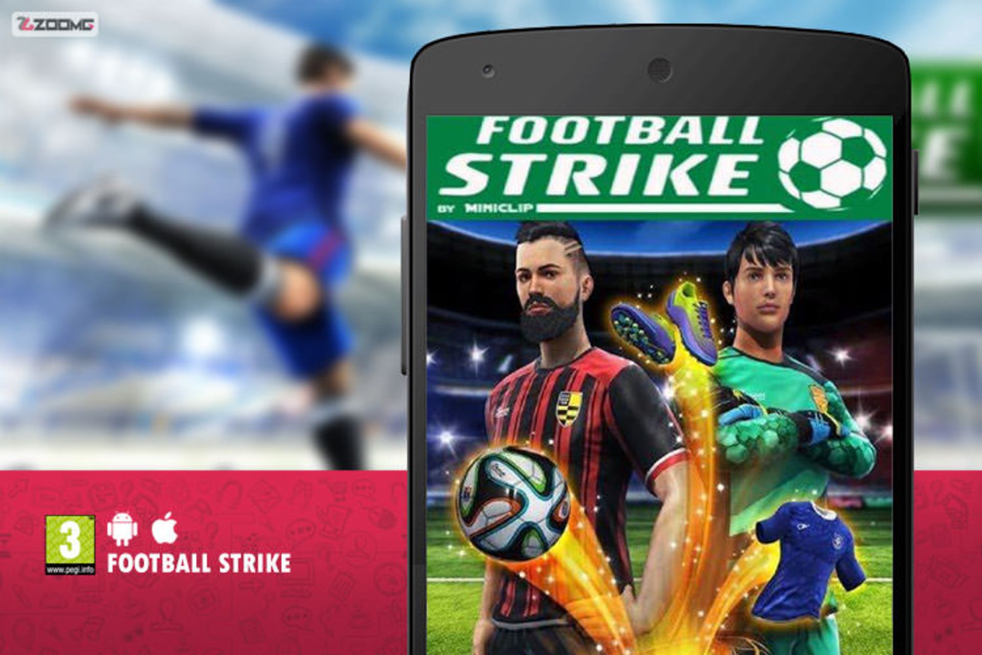 بازی اندروید Football Strike
