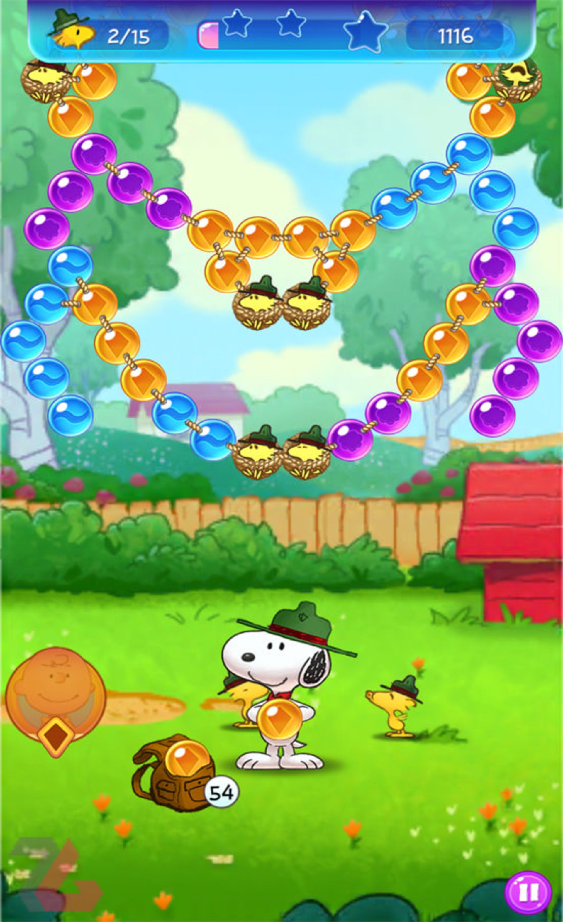بازی موبایل Snoopy Pop
