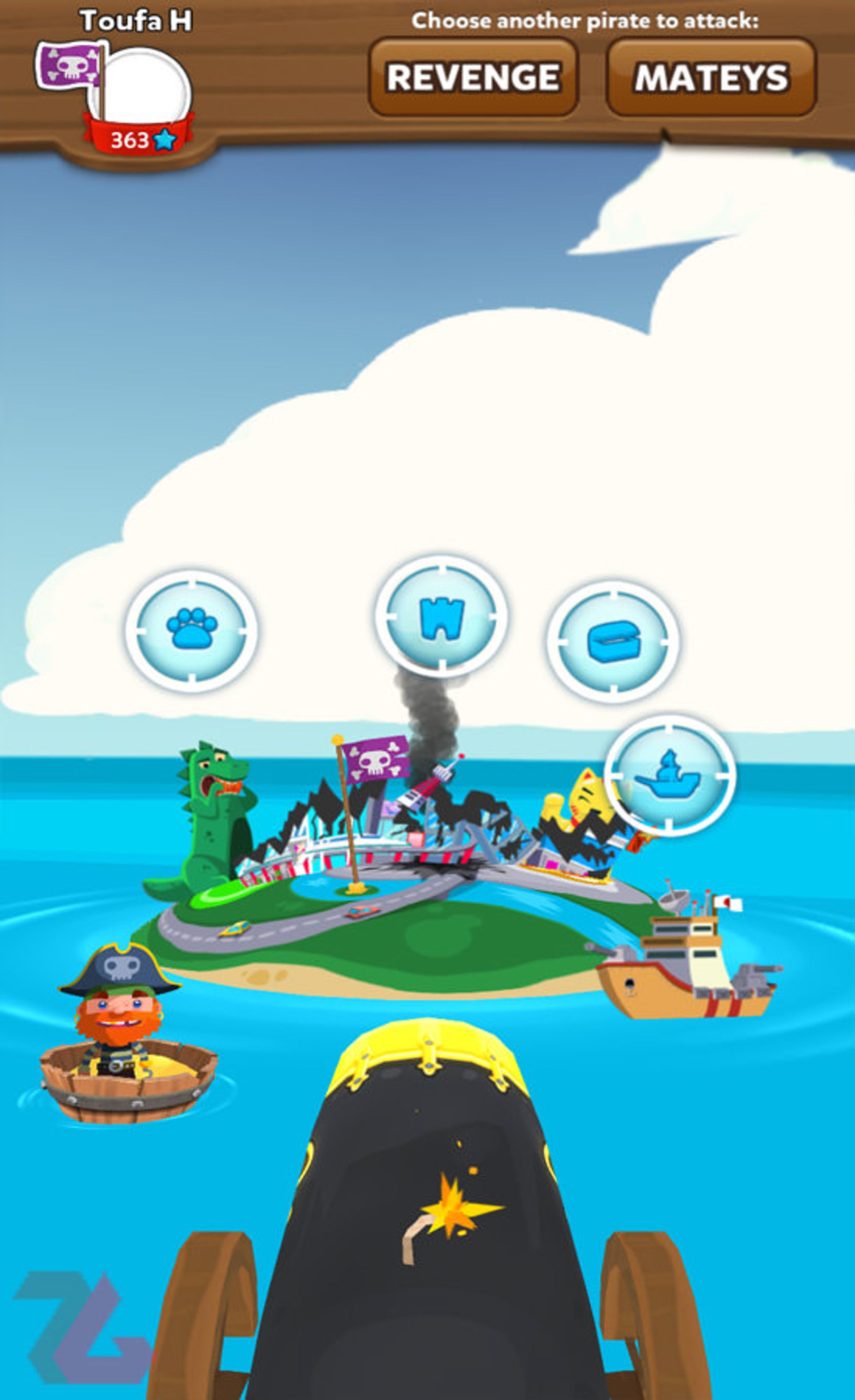 بازی موبایل Pirate Kings