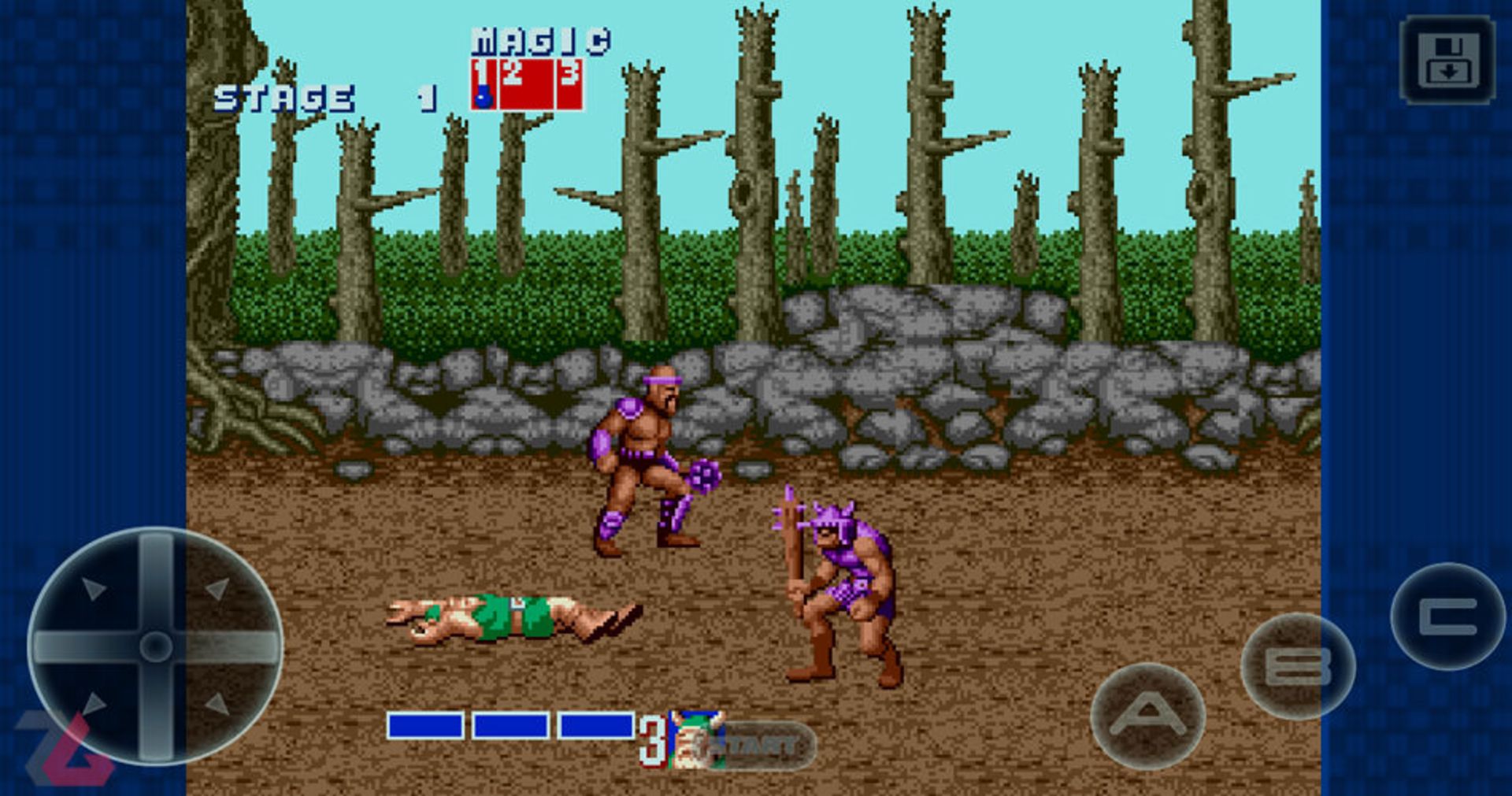 بازی موبایل Golden Axe