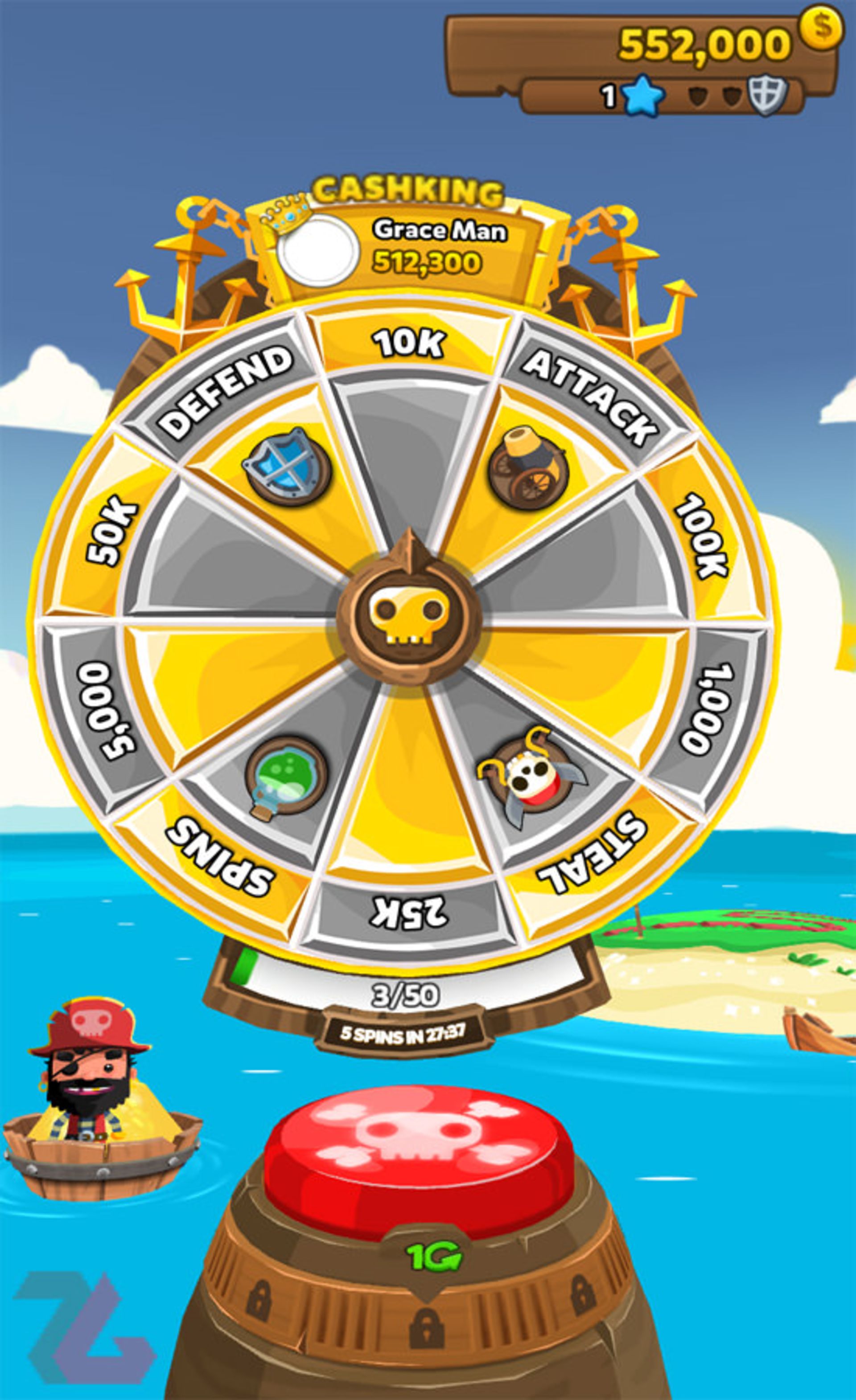 بازی موبایل Pirate Kings