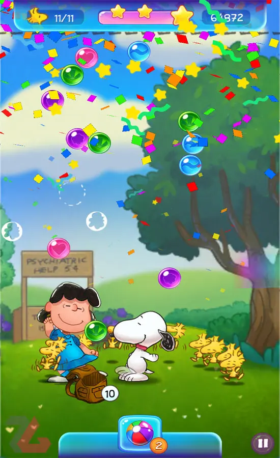 بازی موبایل Snoopy Pop
