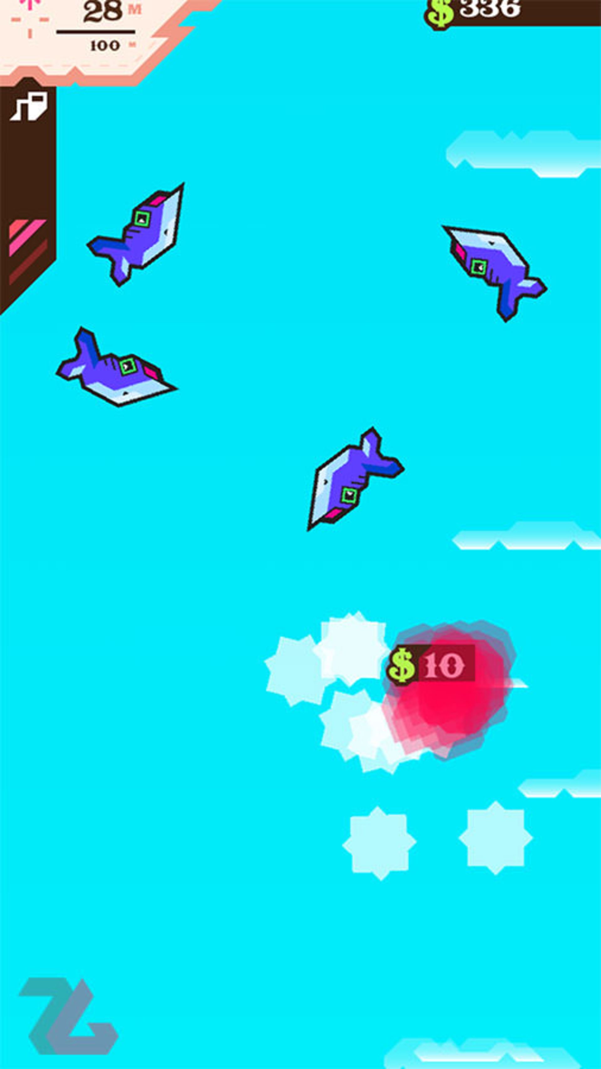 بازی موبایل Ridiculous Fishing