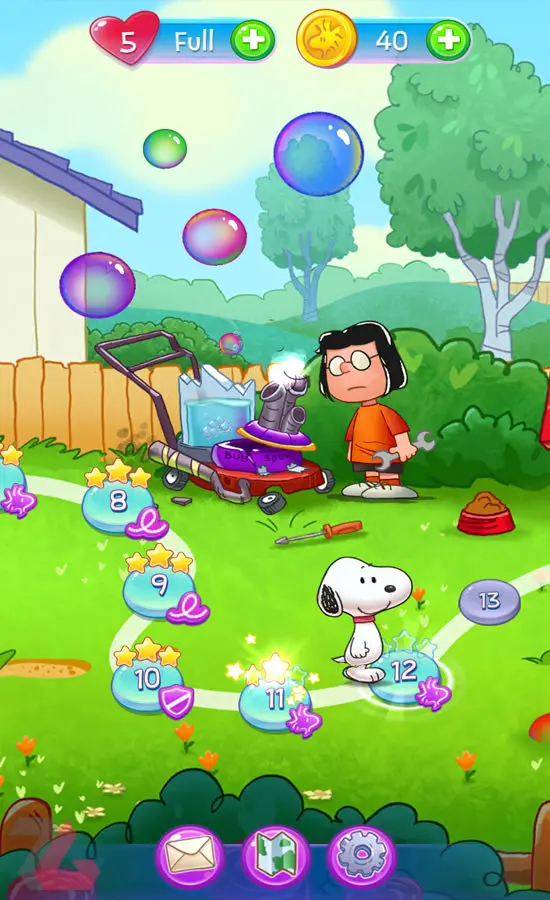 بازی موبایل Snoopy Pop
