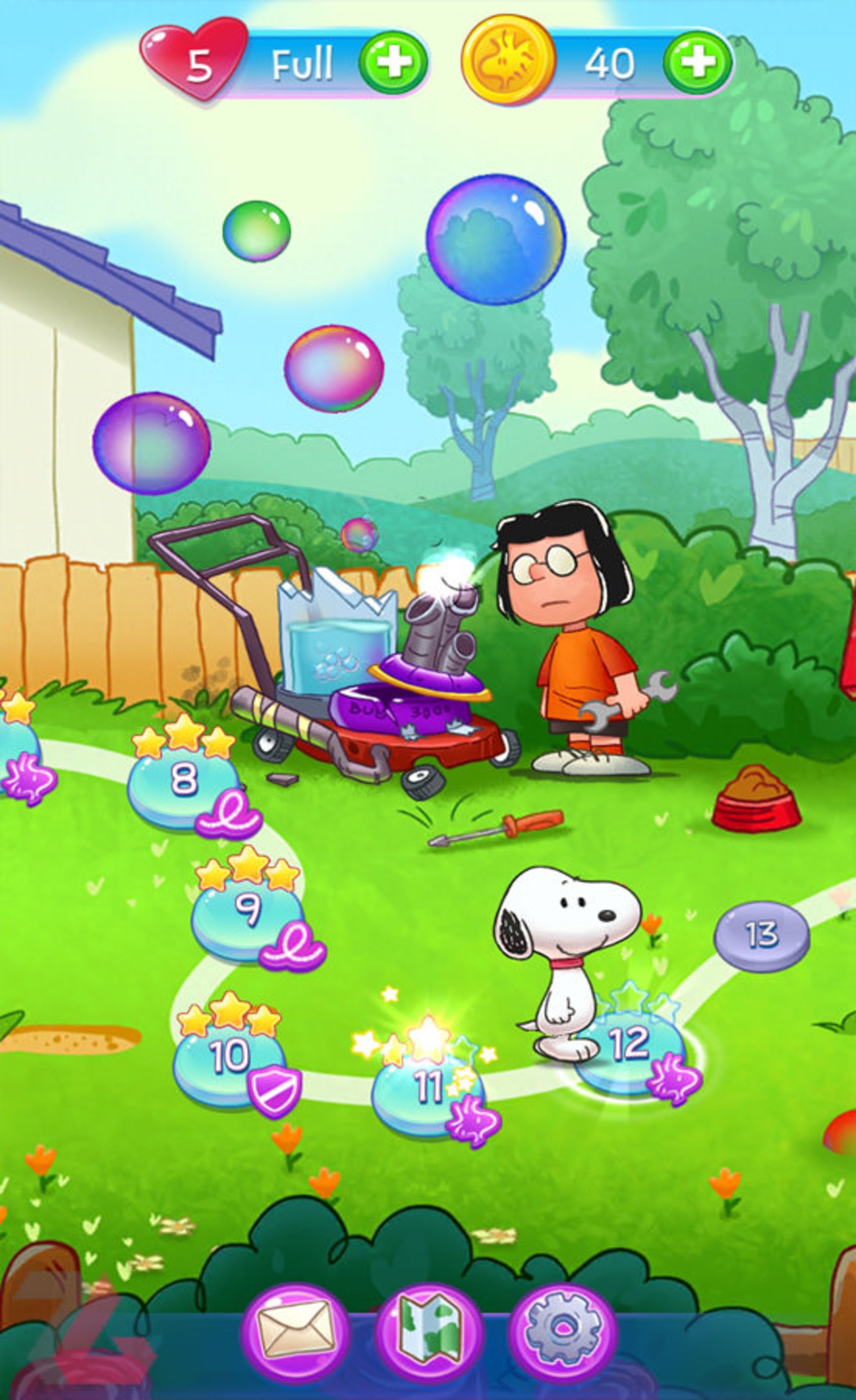 بازی موبایل Snoopy Pop