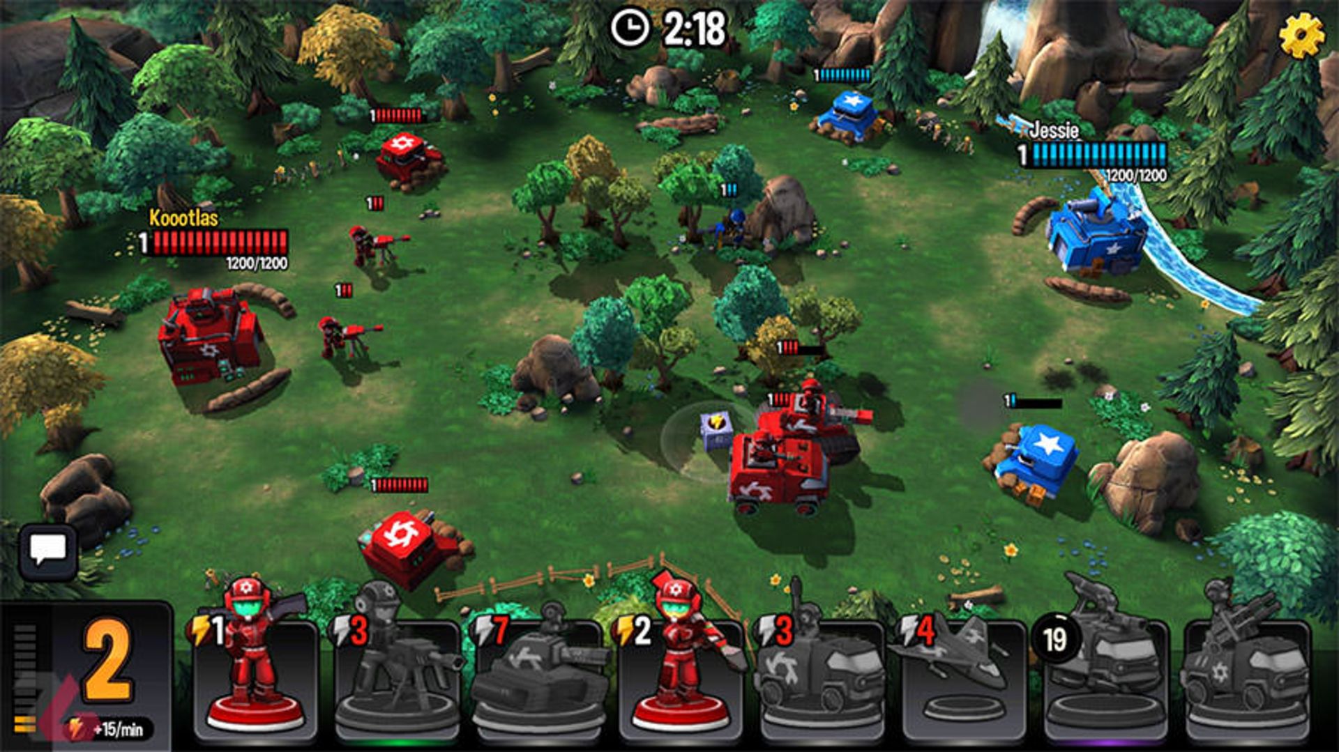بازی موبایل Mini Guns