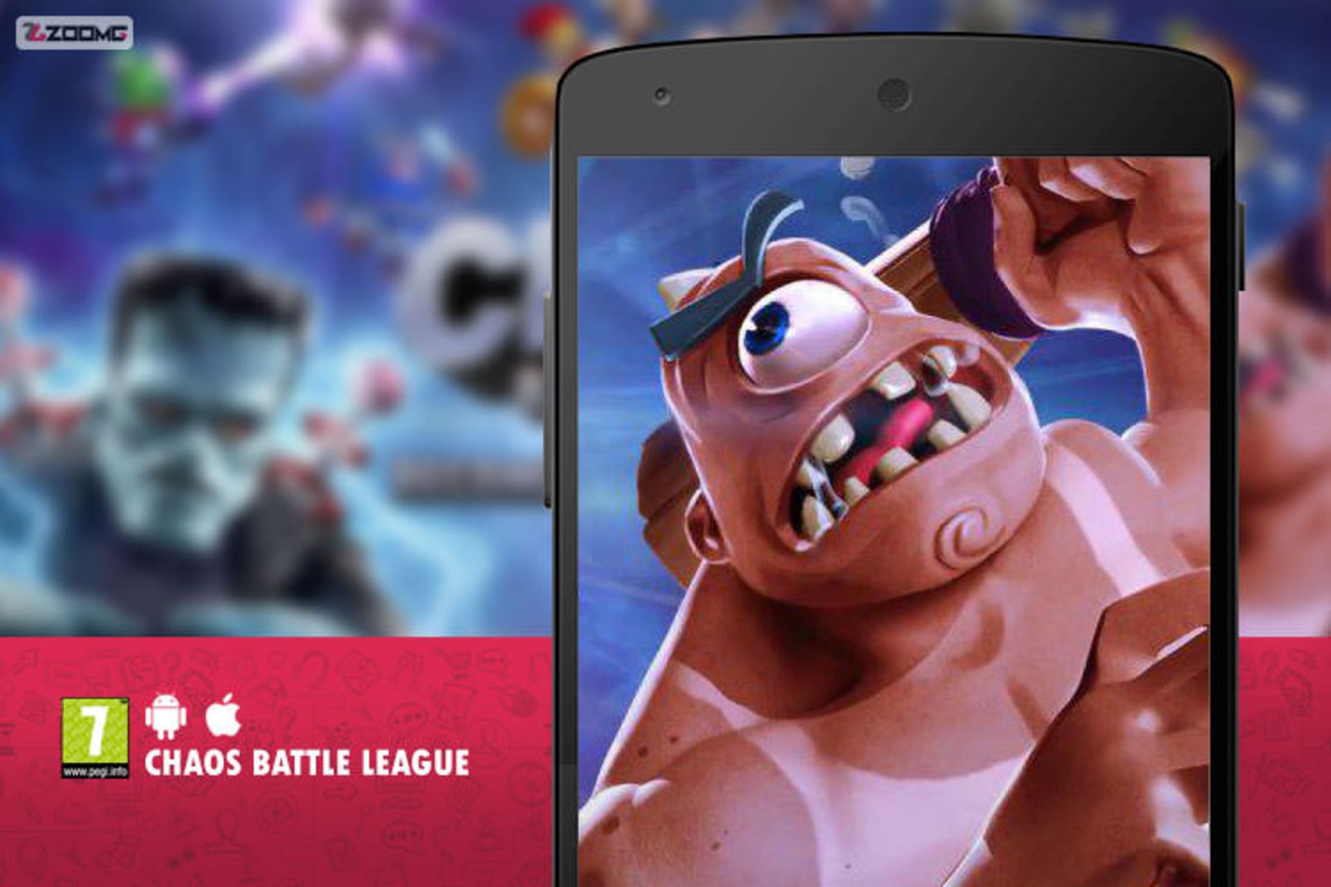 بازی موبایل Chaos Battle League
