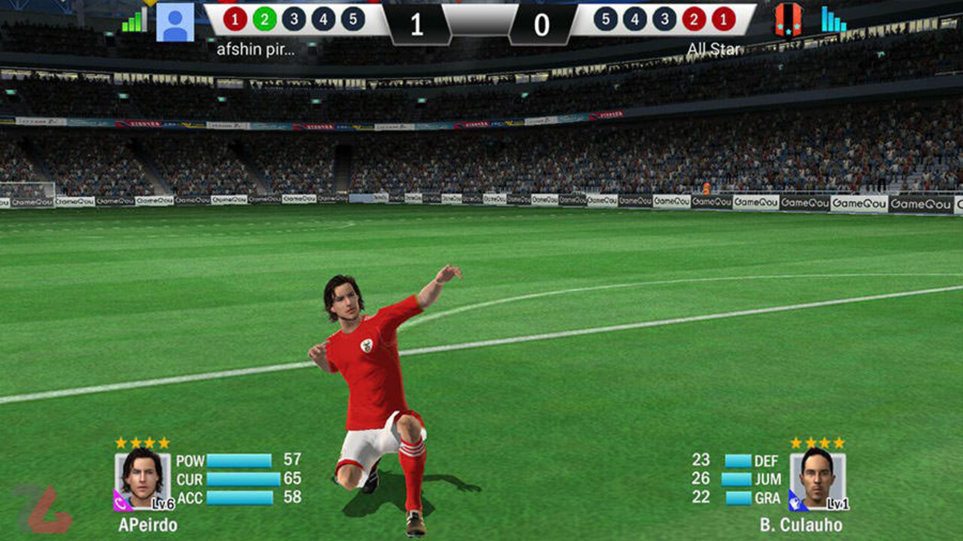بازی موبایل Soccer Shootout