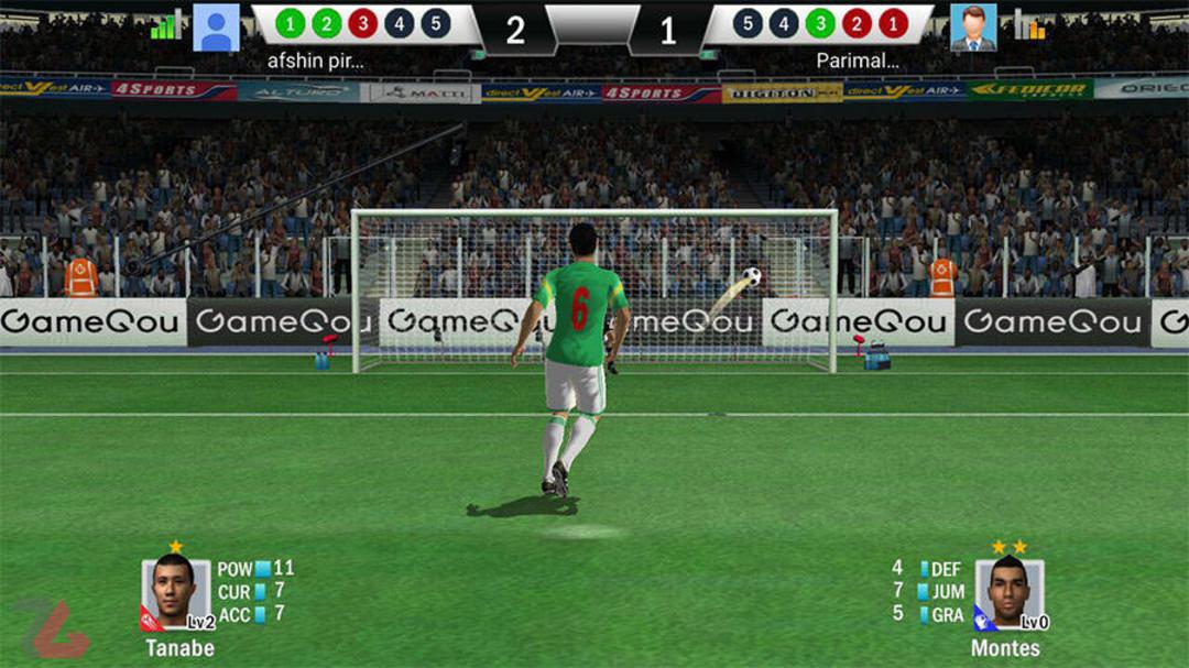 بازی موبایل Soccer Shootout
