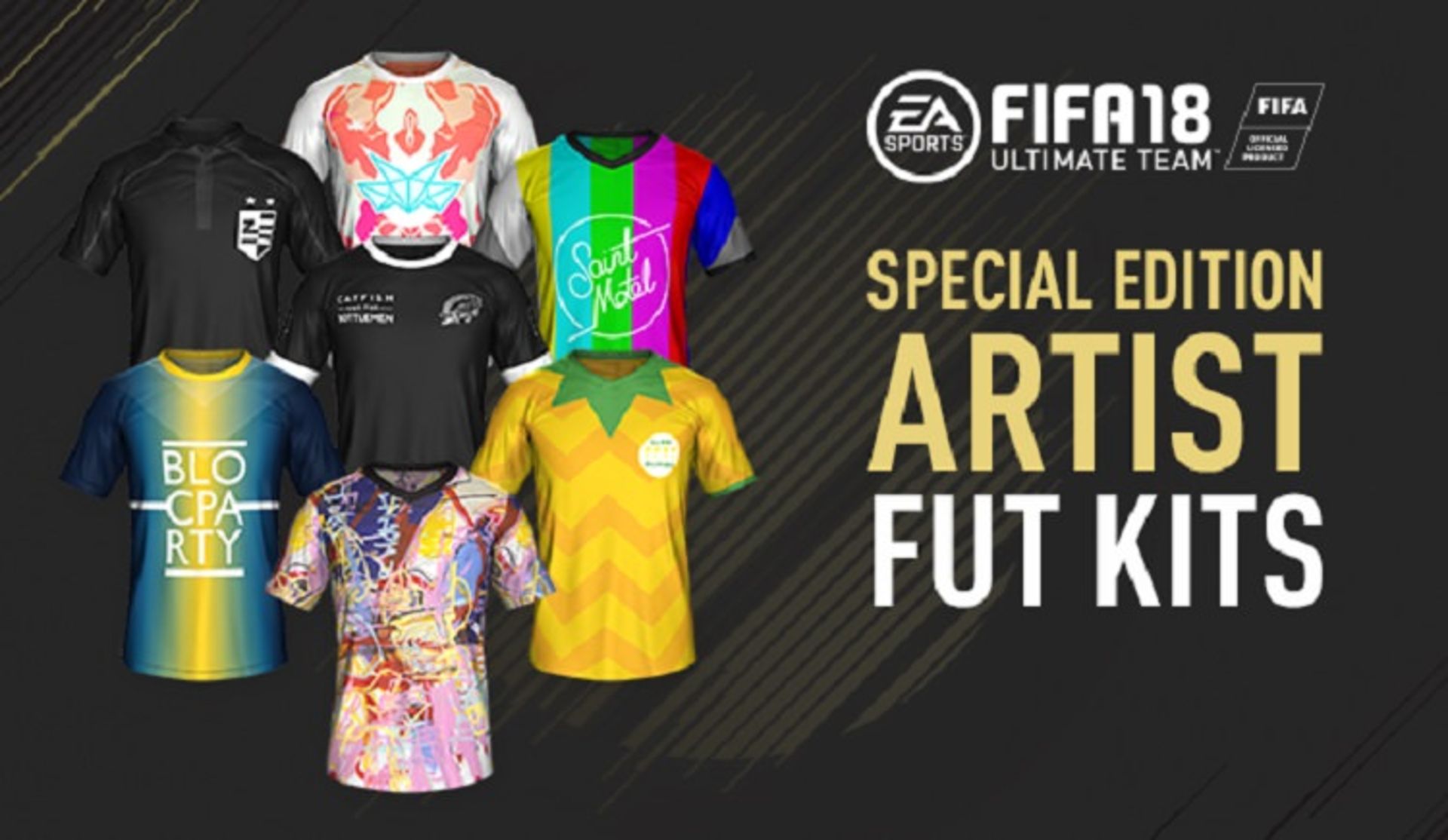 FIFA 18 Artist FUT Kits