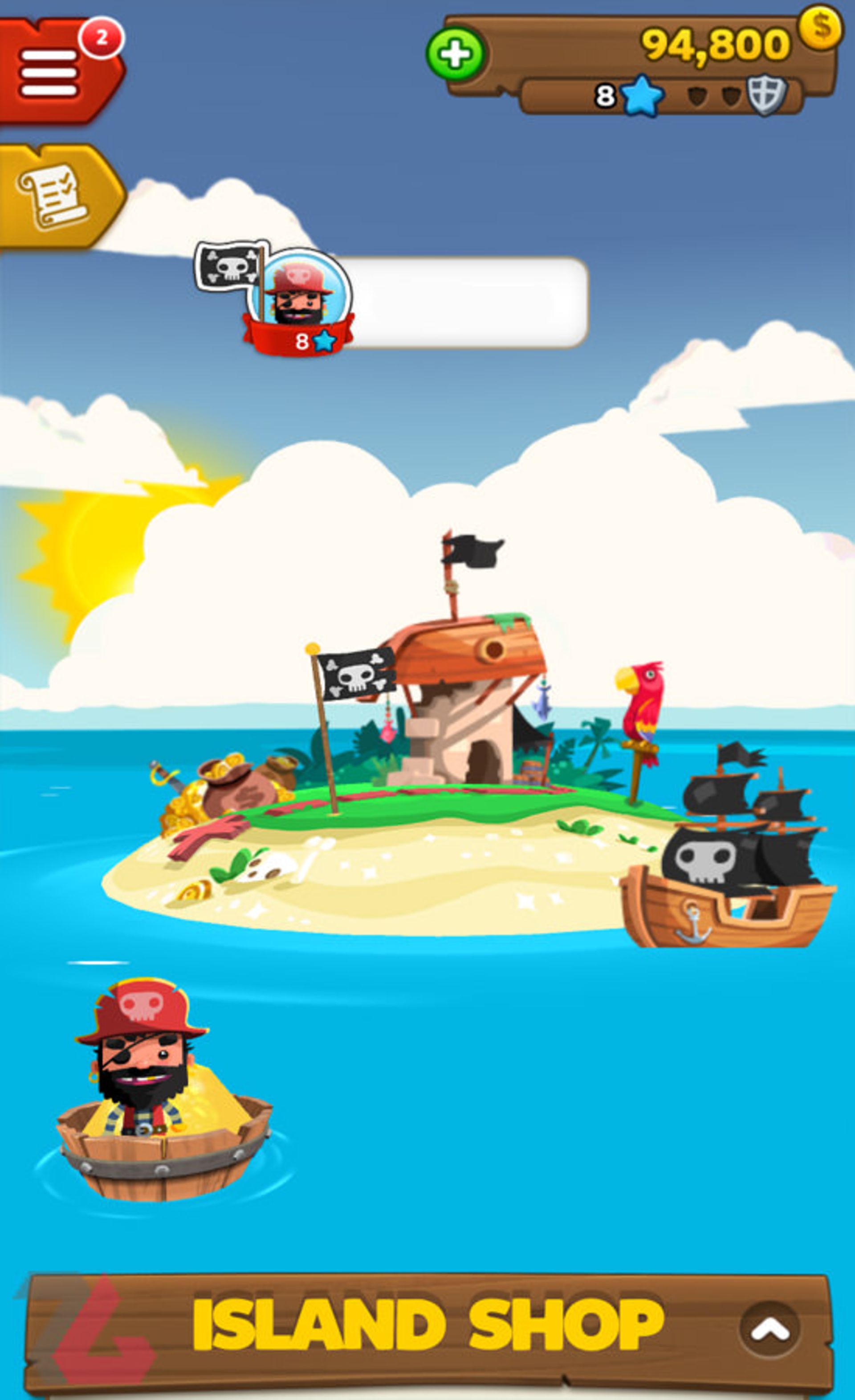 بازی موبایل Pirate Kings