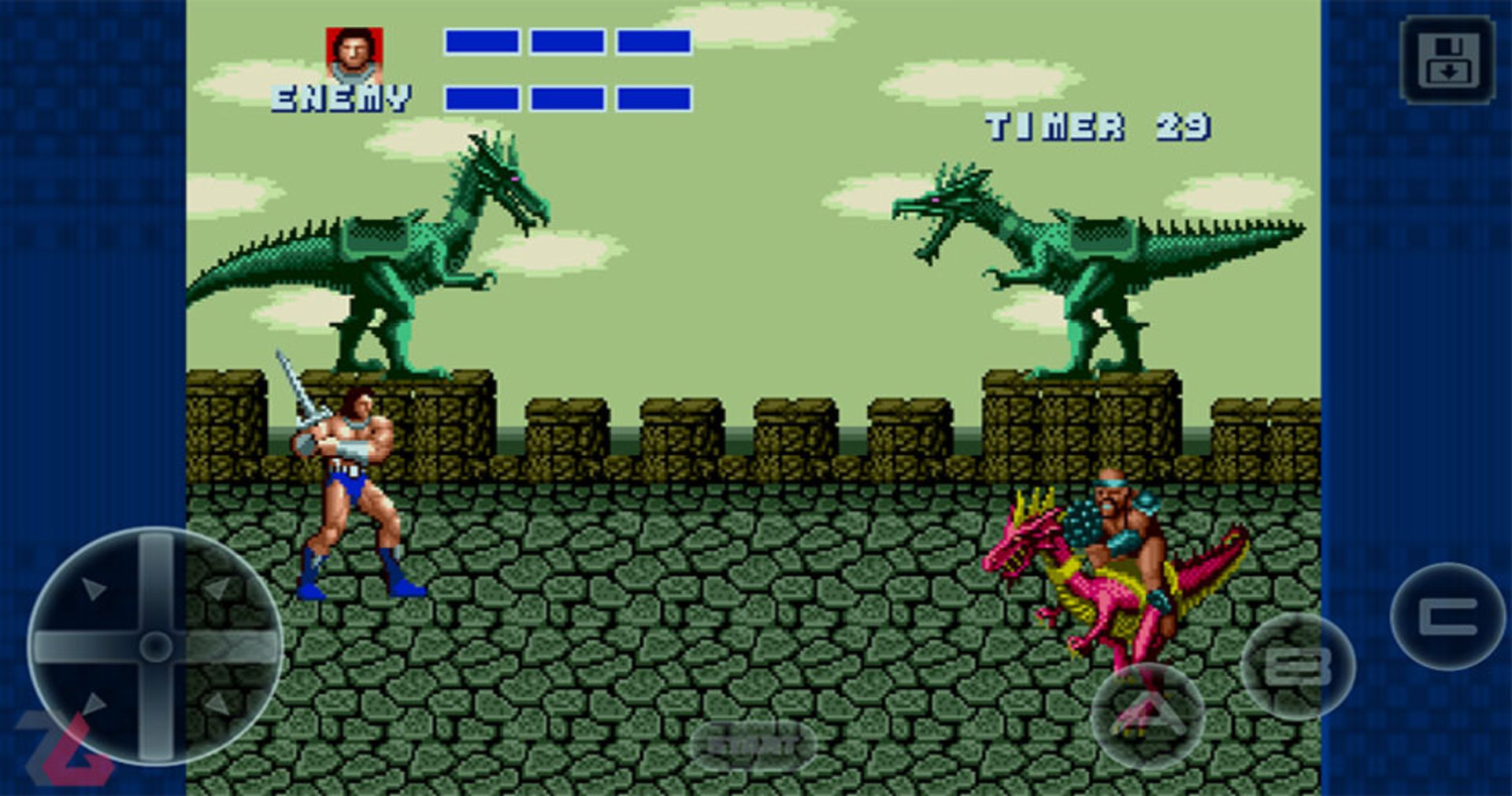 بازی موبایل Golden Axe