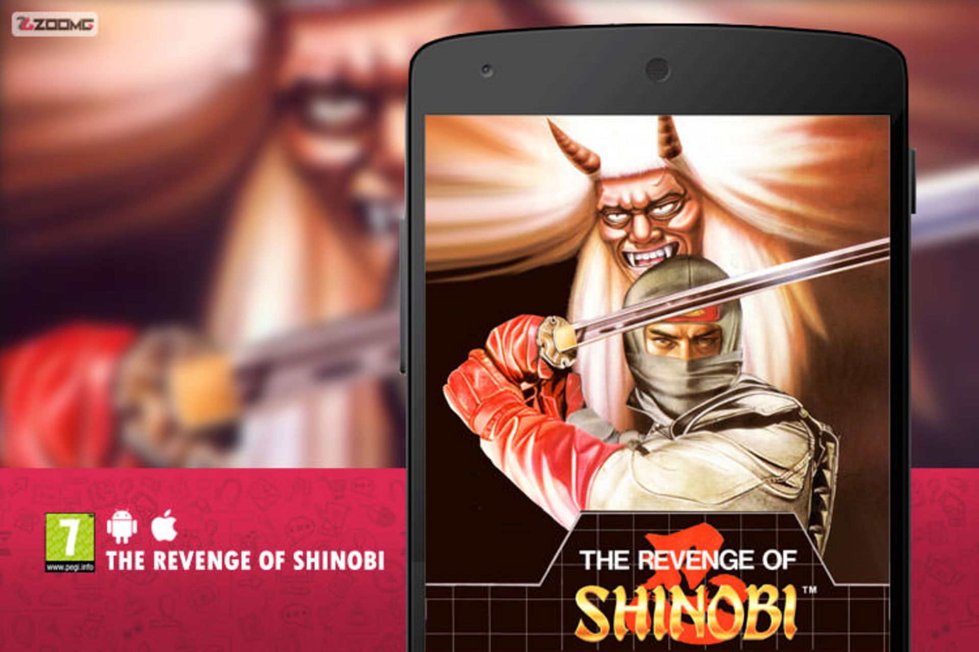بازی موبایل The Revenge of Shinobi